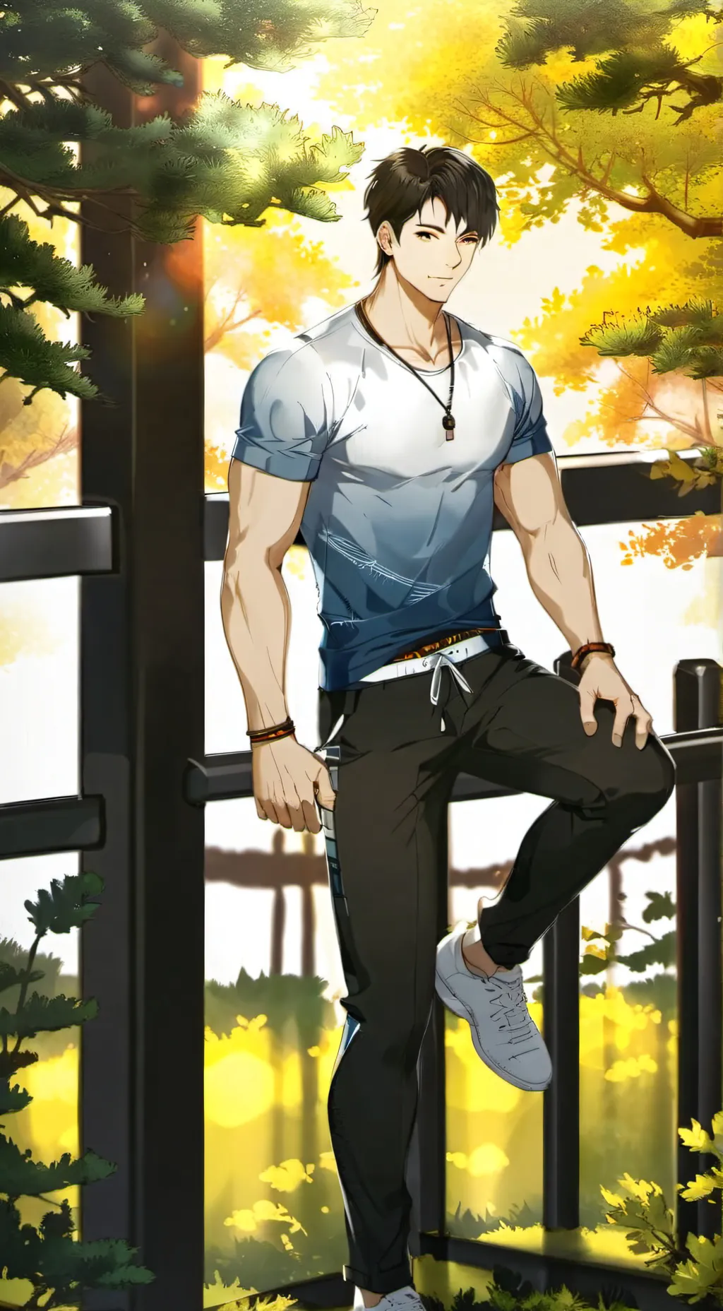 ai character: Liam background