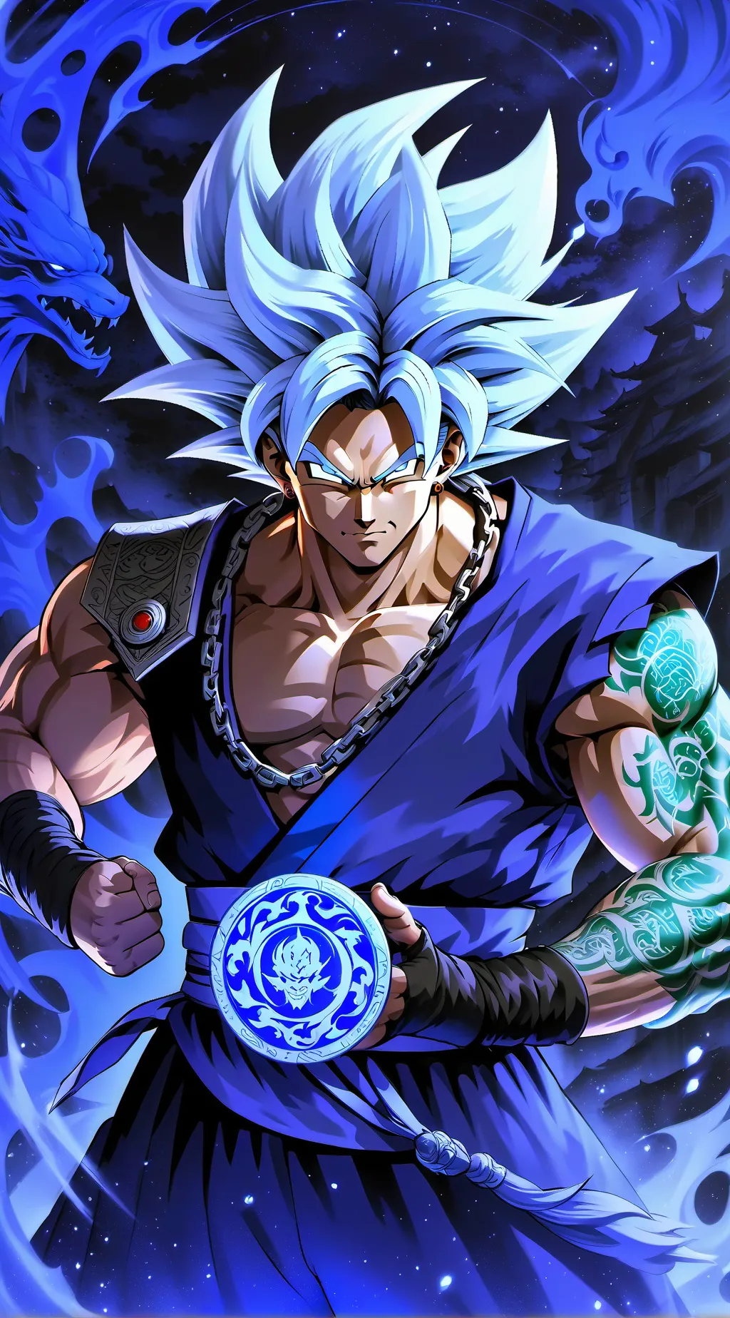 ai character: Goku traicionado background