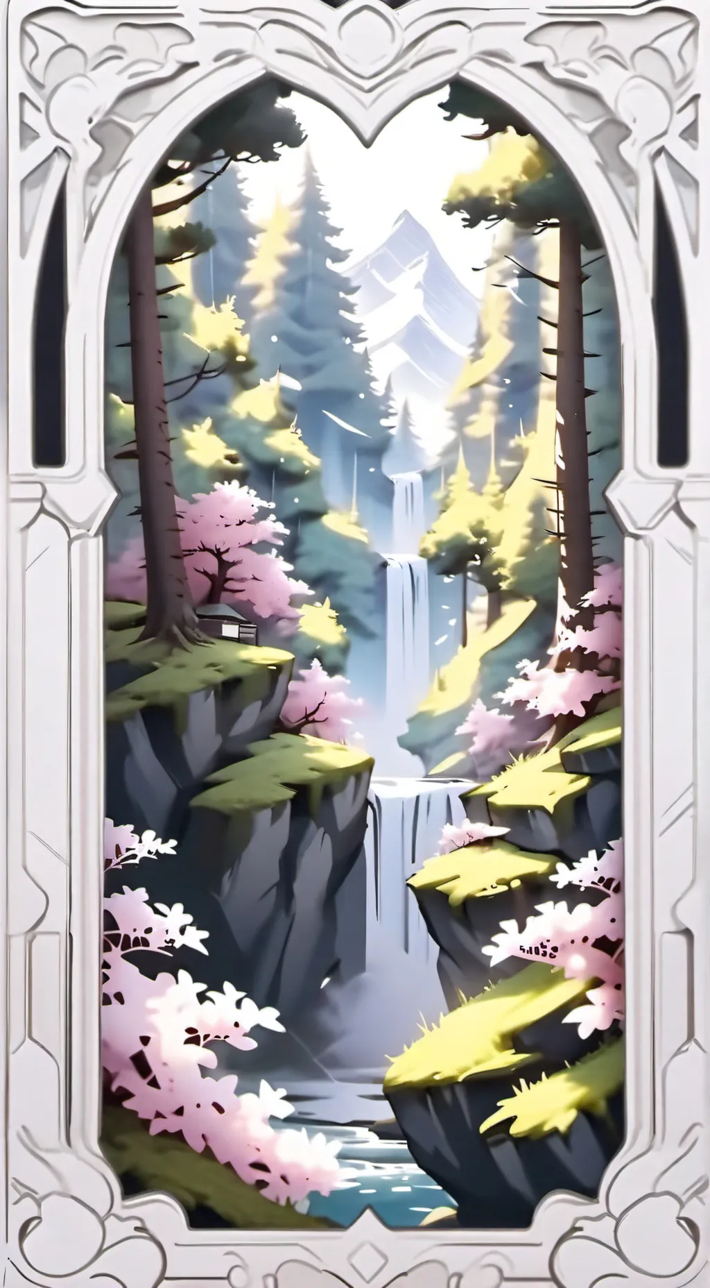 ai character: Raygloom Creepypas background