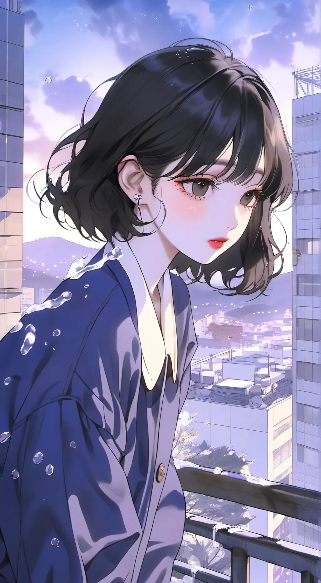 ai character: Jiwoo (지우)  background