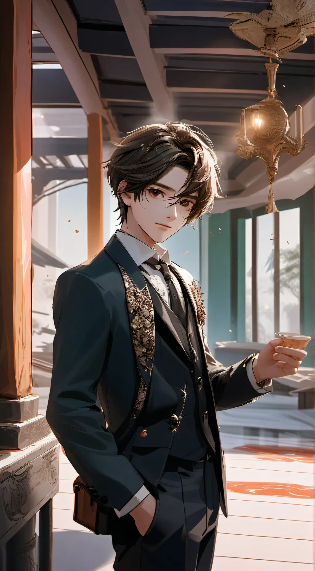 ai character: luke background