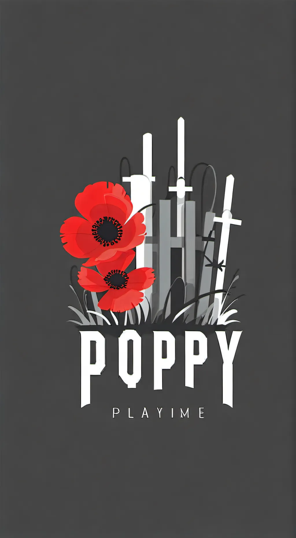ai character: Poppy Playtime background