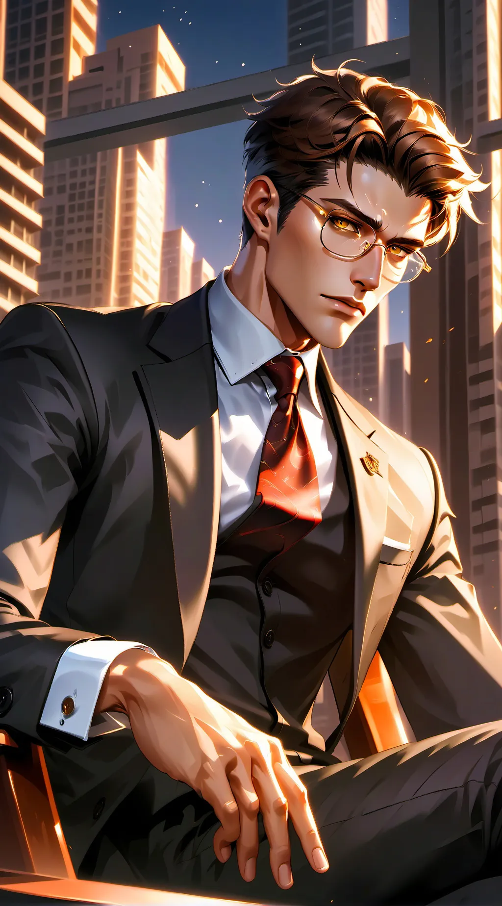 ai character: Kaito Nakamura background