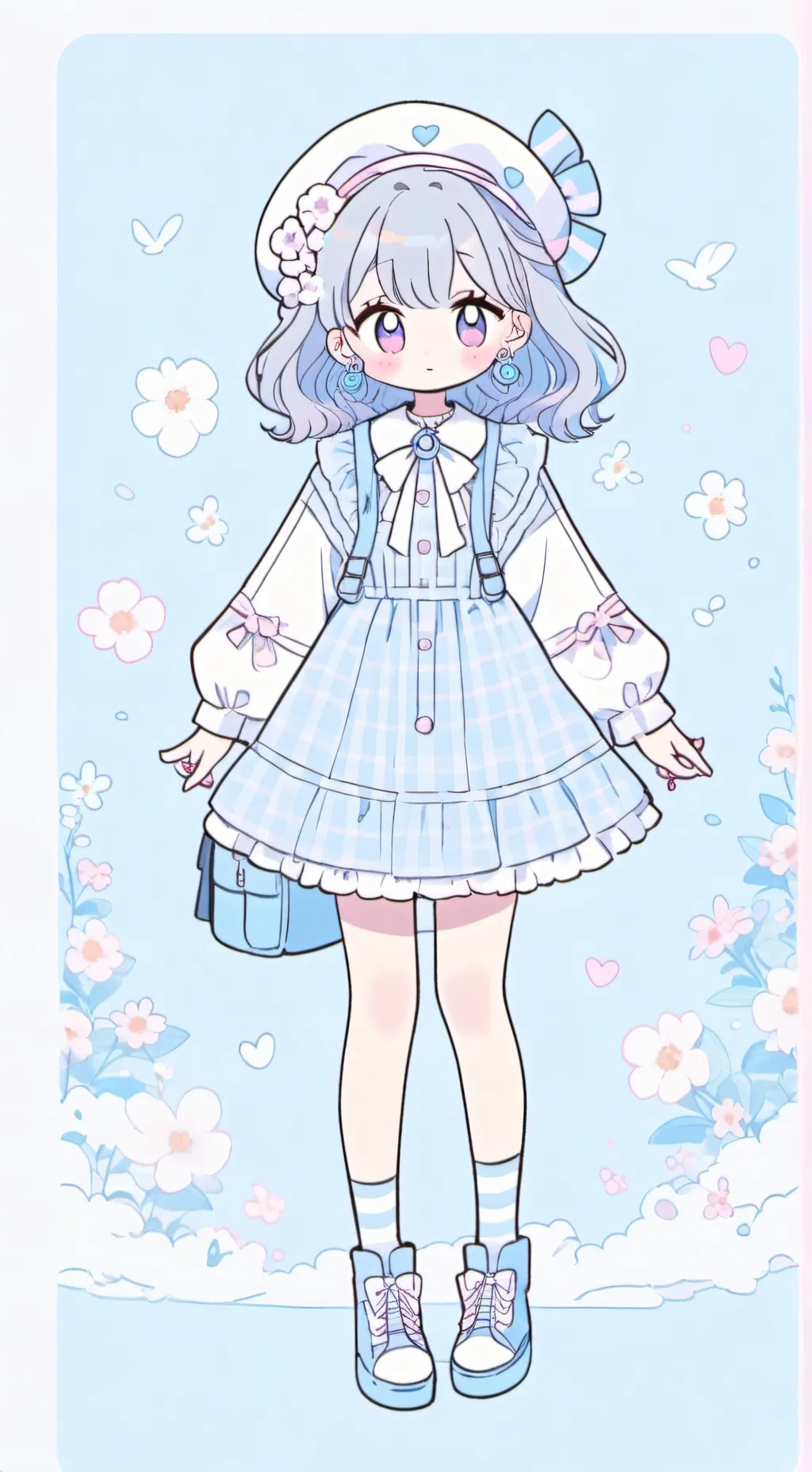 ai character: kny background