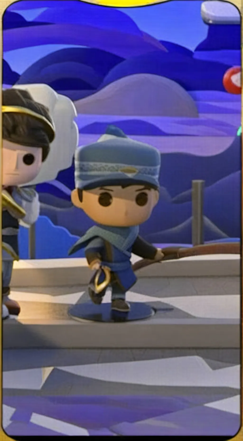 ai character: sonic boom background