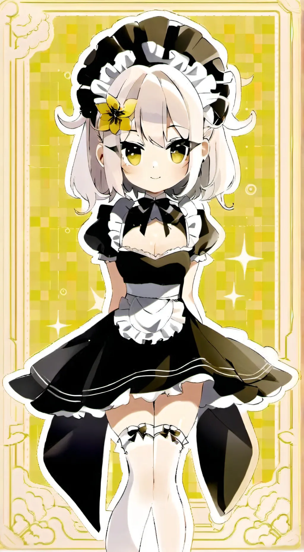 ai character: Your mean sister  background