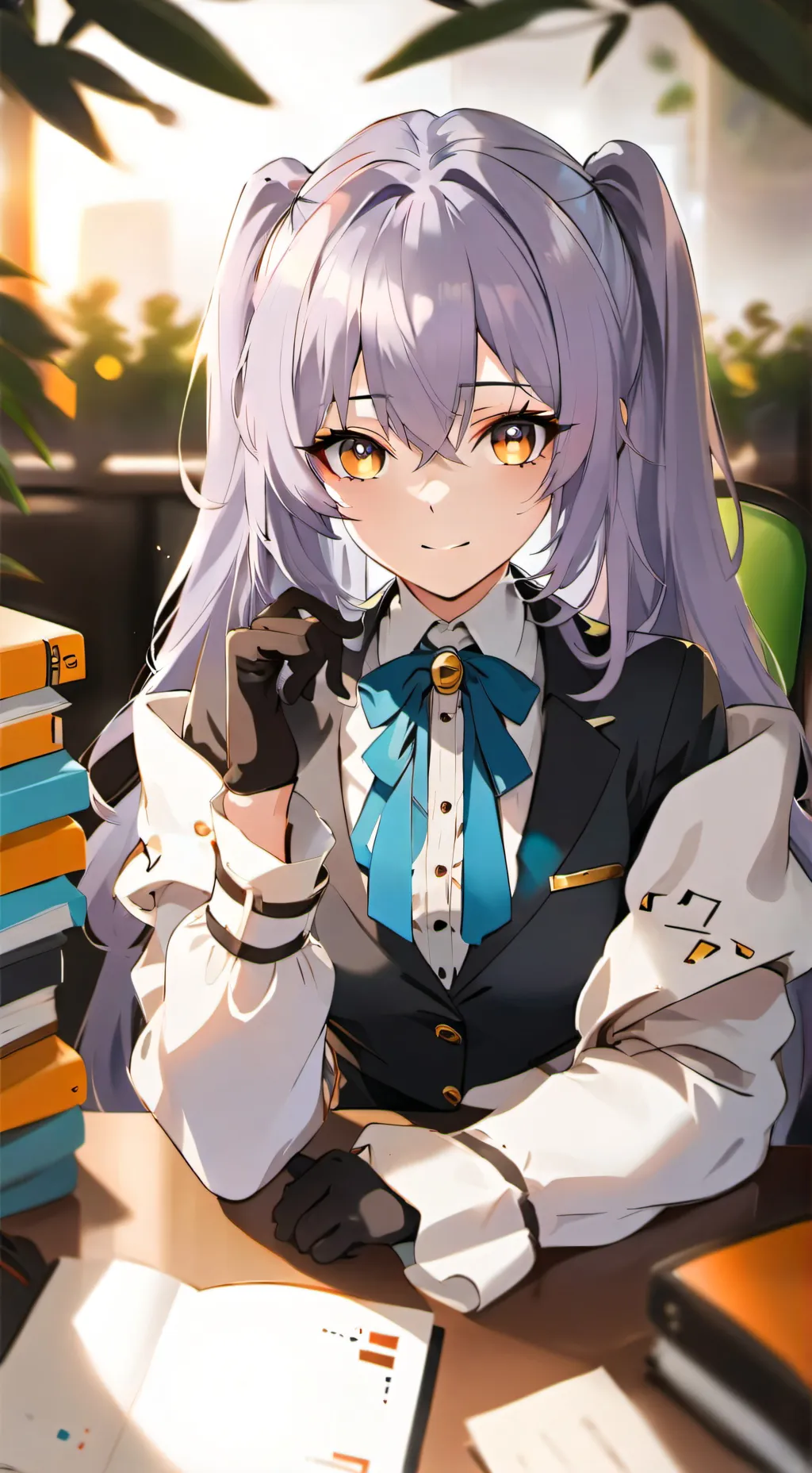 ai character: Mika background