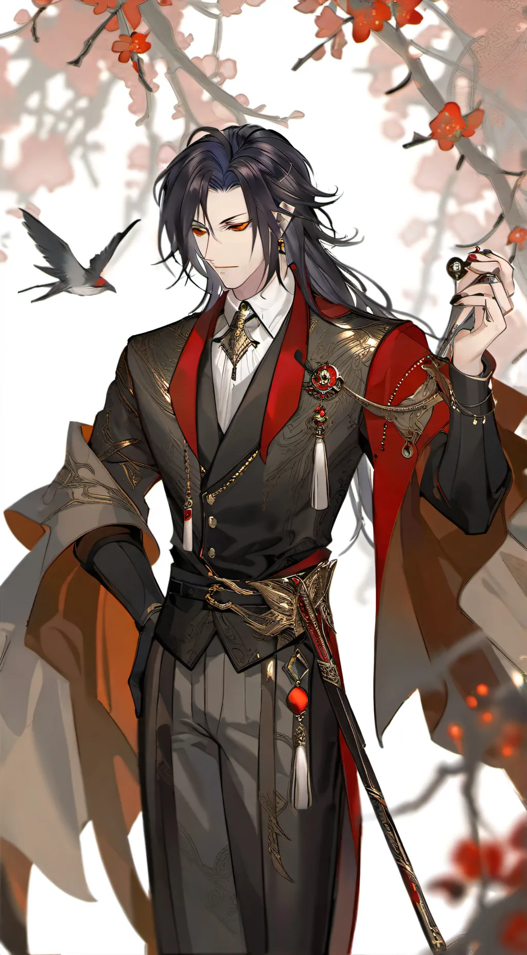 ai character: Wong Yan  background