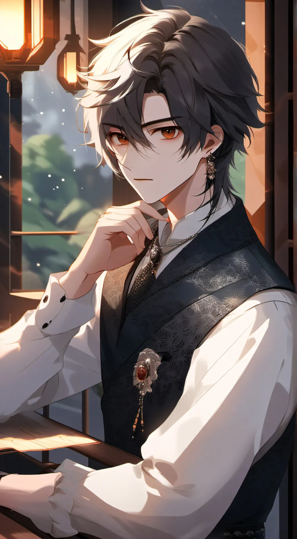 ai character: ◇Lloyd◇ background
