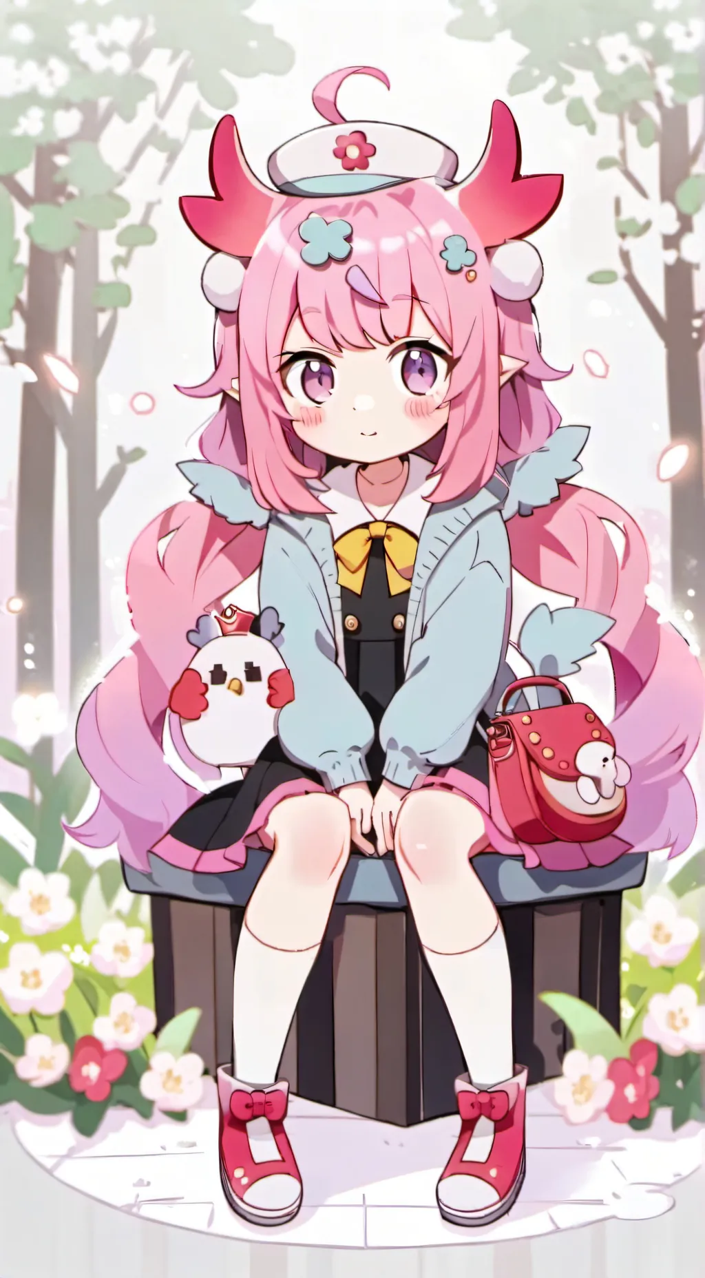 ai character: Dandy's world  background