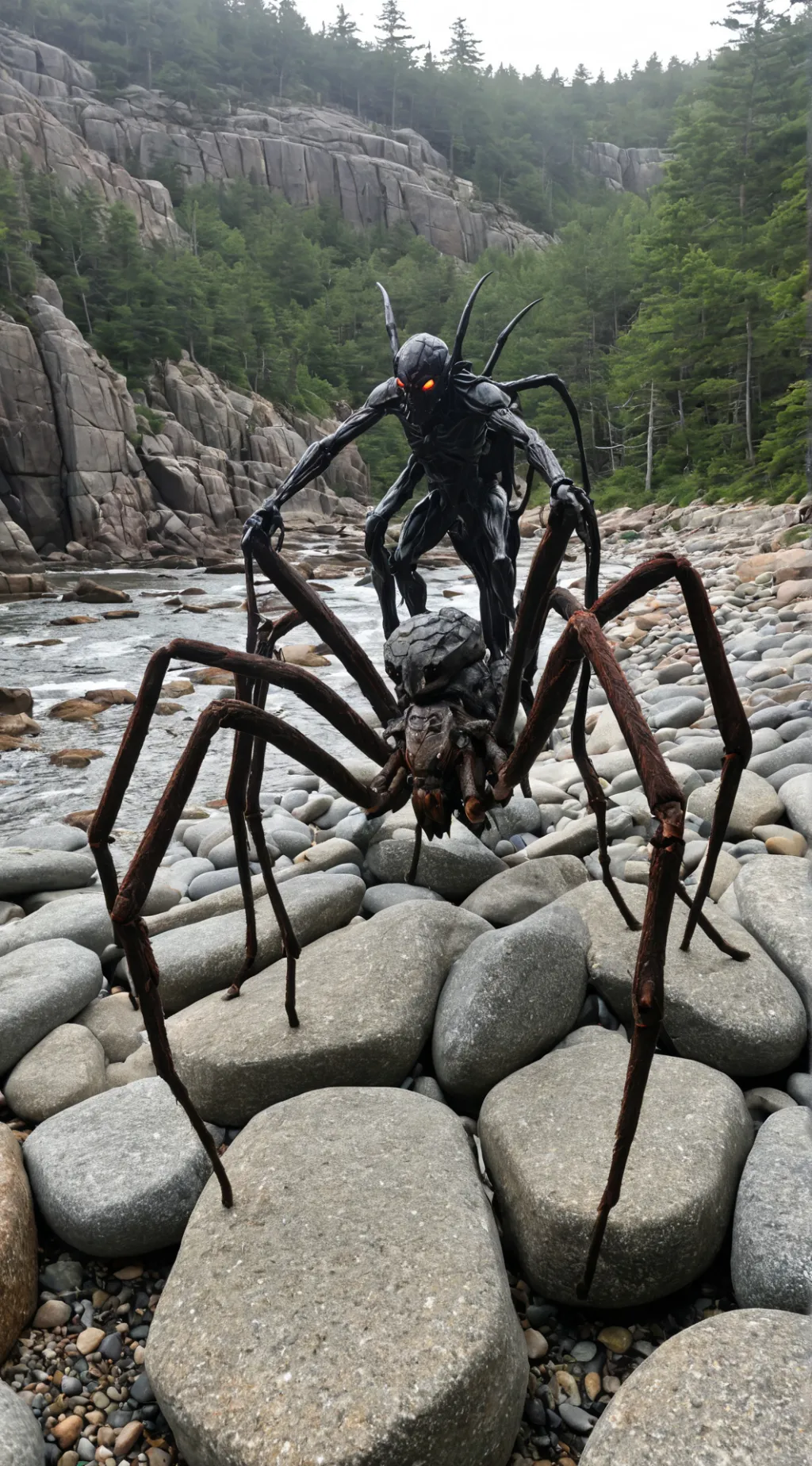 ai character: arachno-demon background