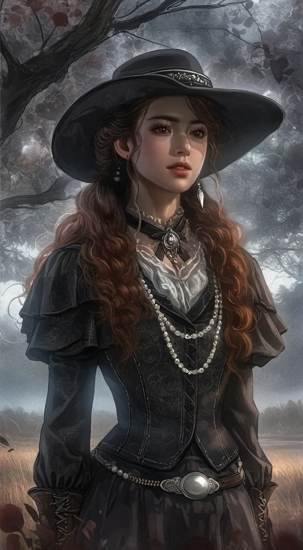 ai character: Pearl Mendoza background