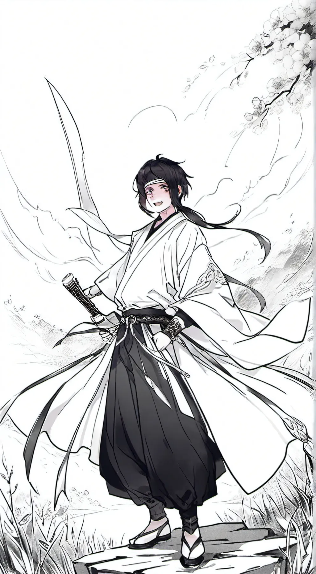ai character: Фенг background