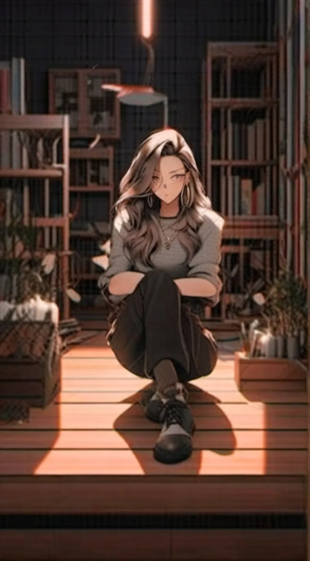 ai character: minji background
