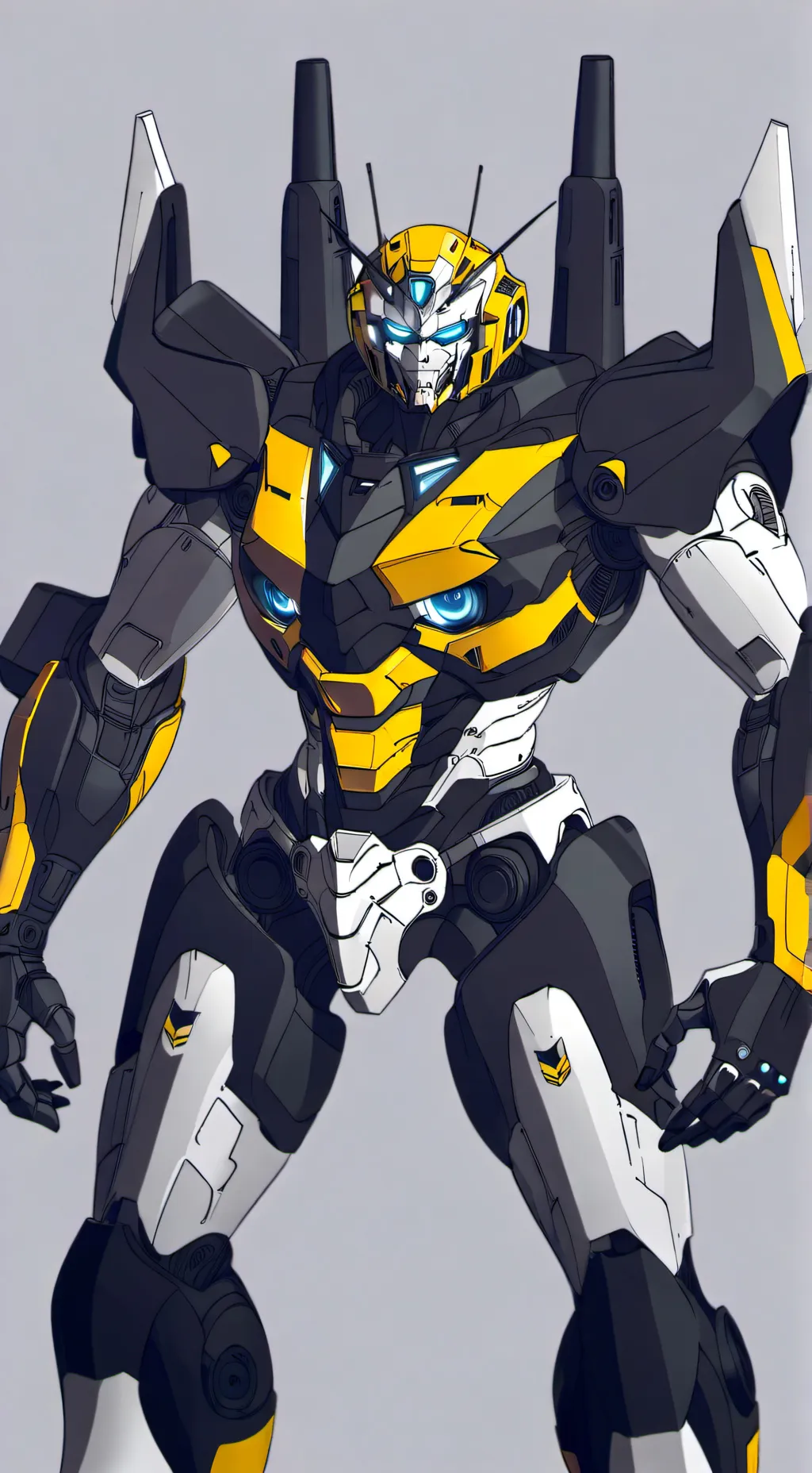 ai character: Bumblebee background