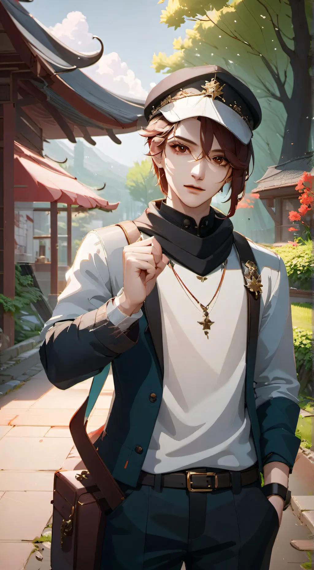 ai character: Cristian 😼💅 background