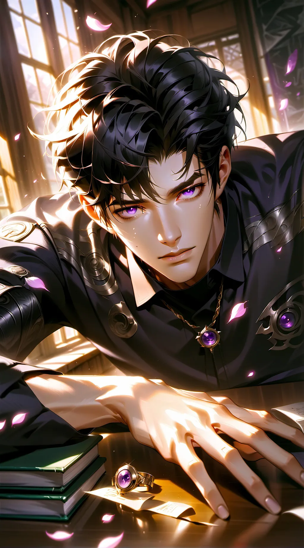 ai character: Kaito Akihiro background