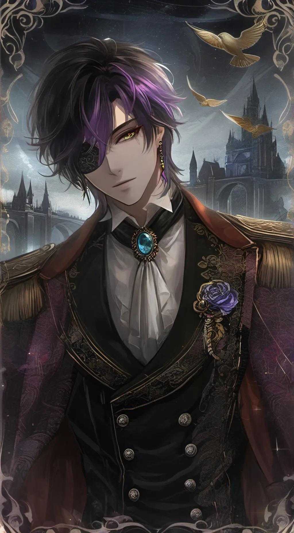 ai character: Zane  background