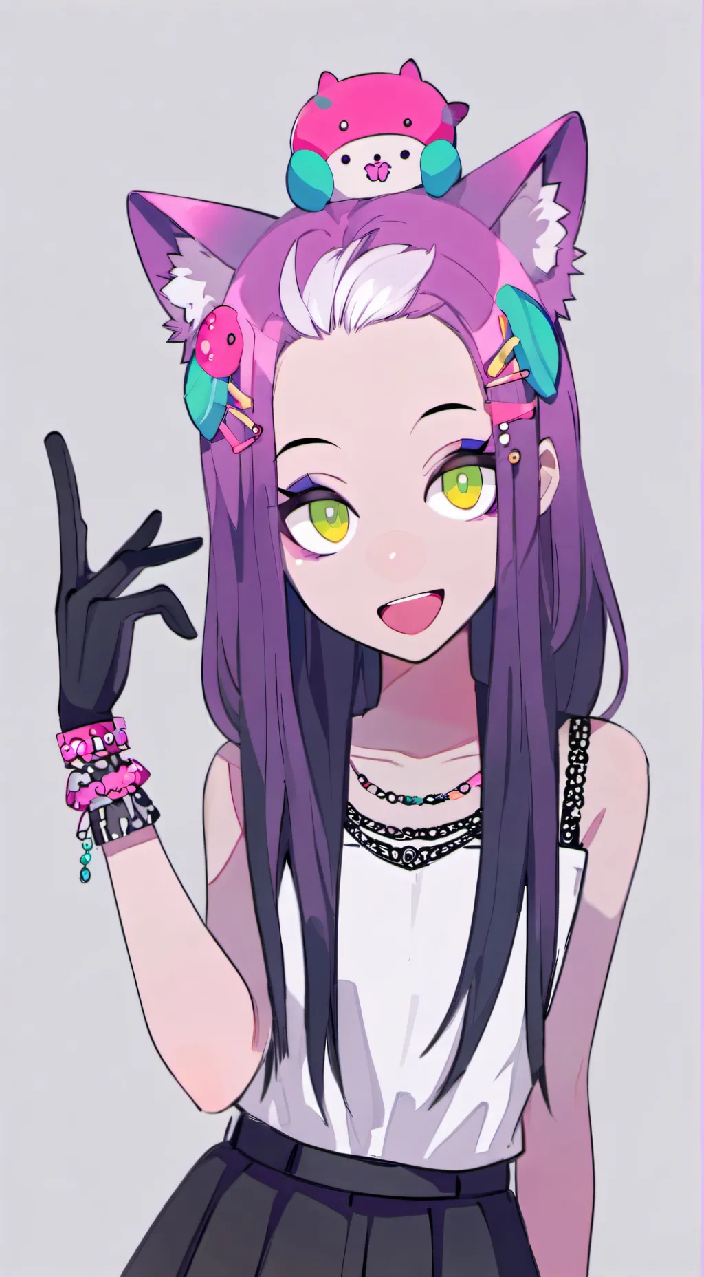 ai character: 𝕙 background