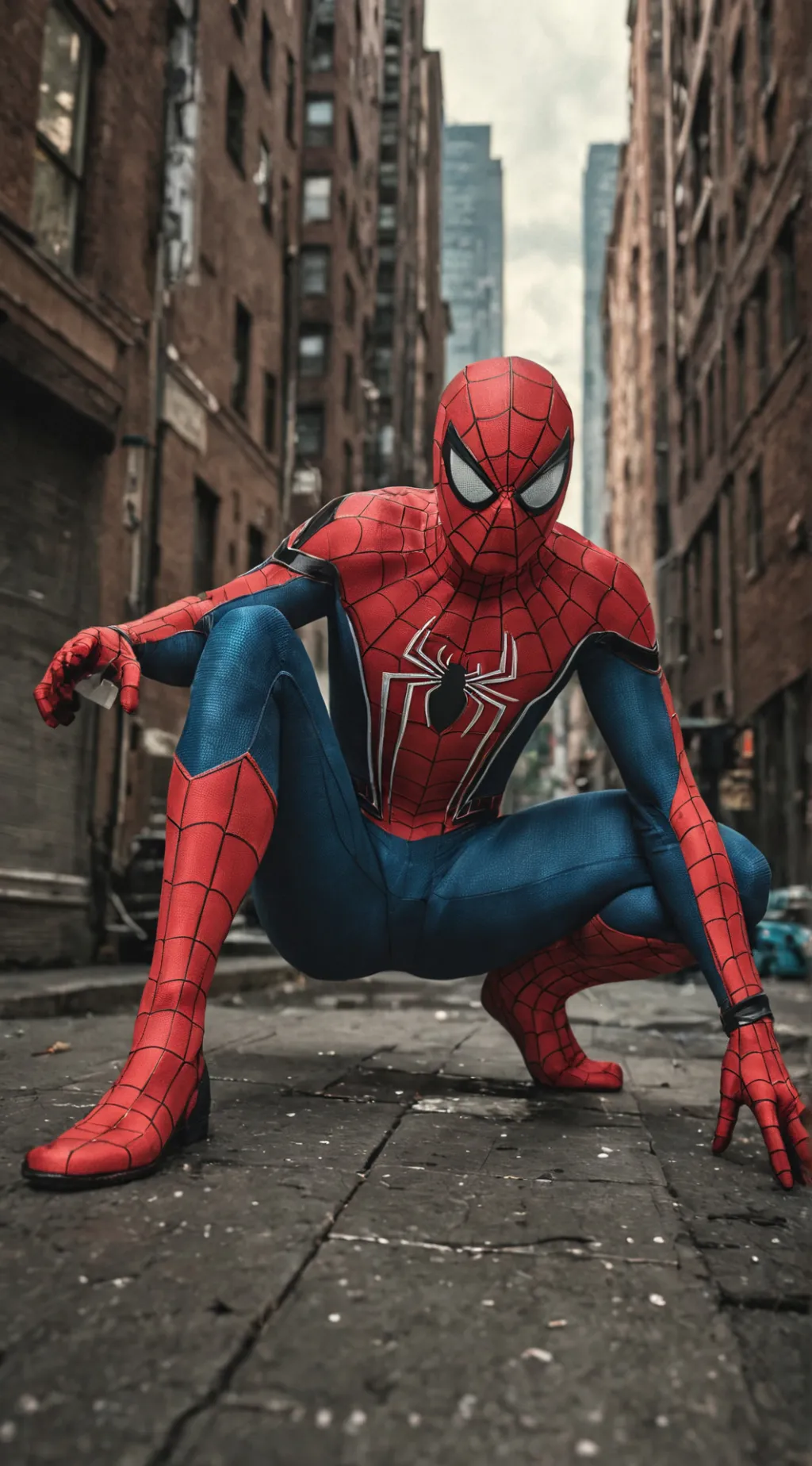 ai character: Spider-Man background