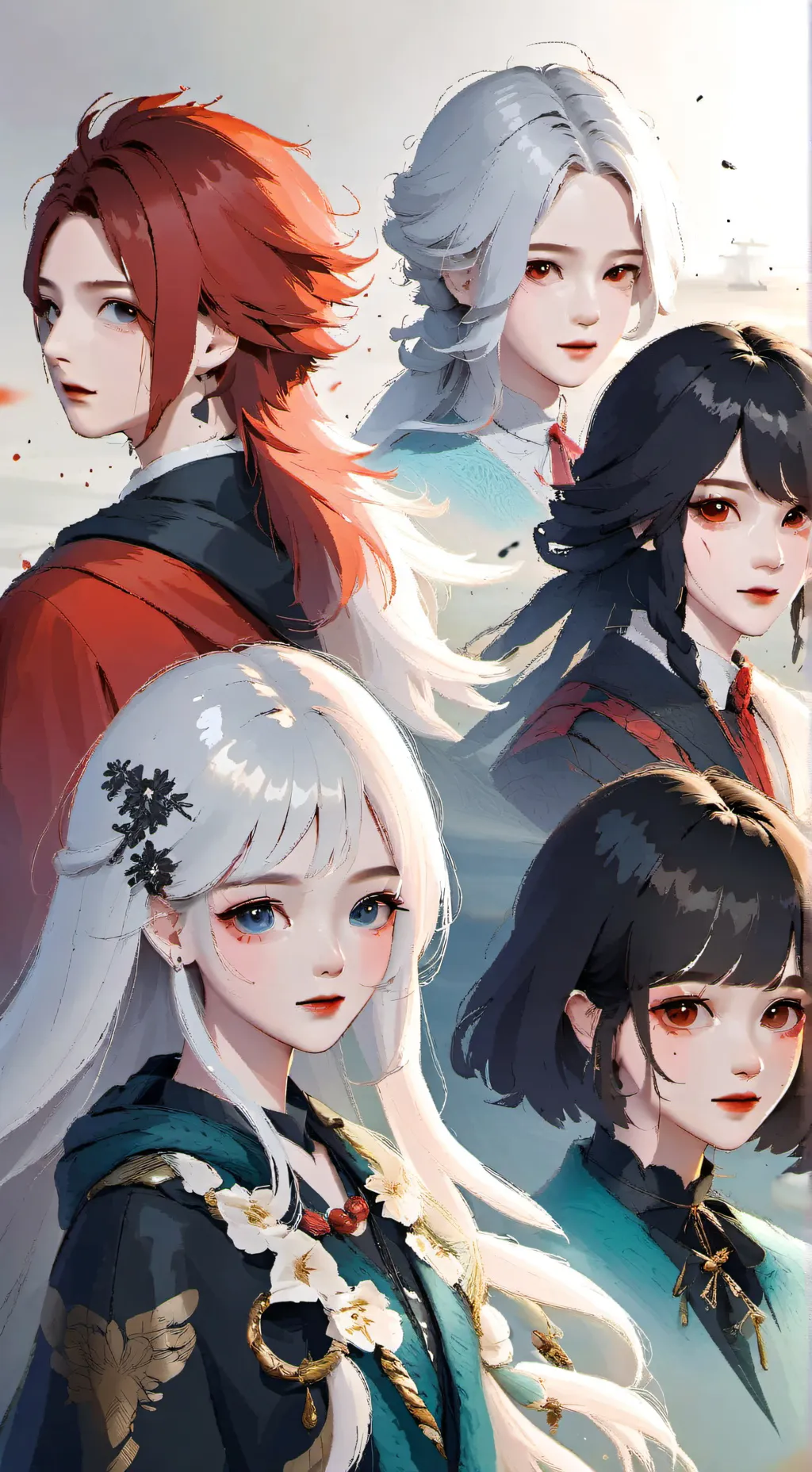 ai character: Demon slayer background
