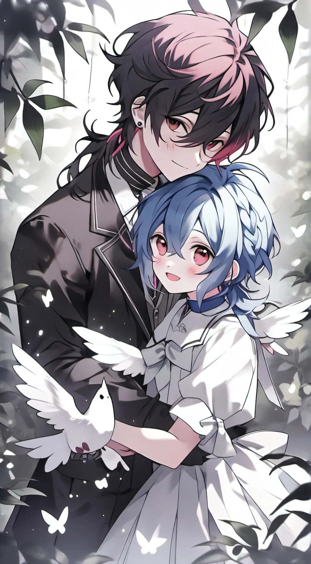 ai character: Leon and Tio background