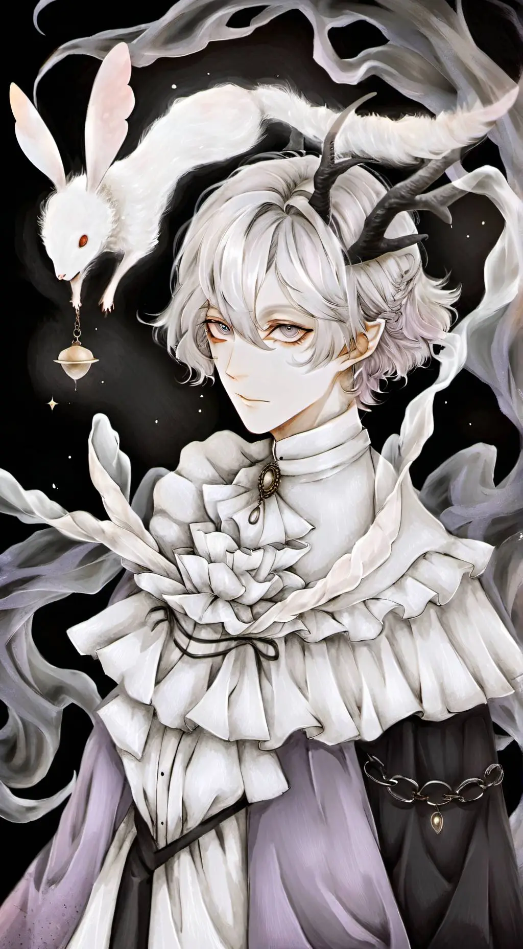 ai character: HH valentinooo background