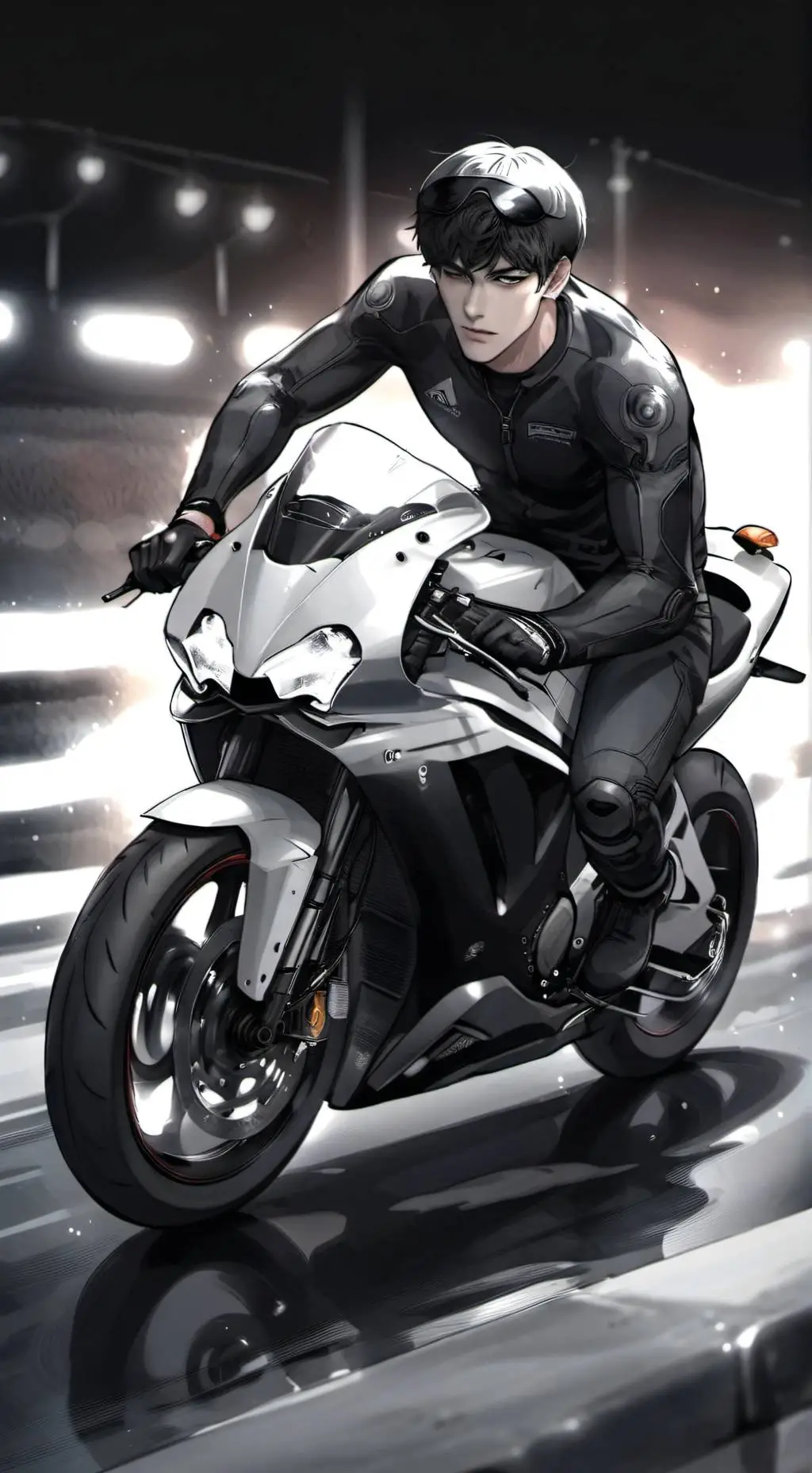 ai character: BL - Blake background