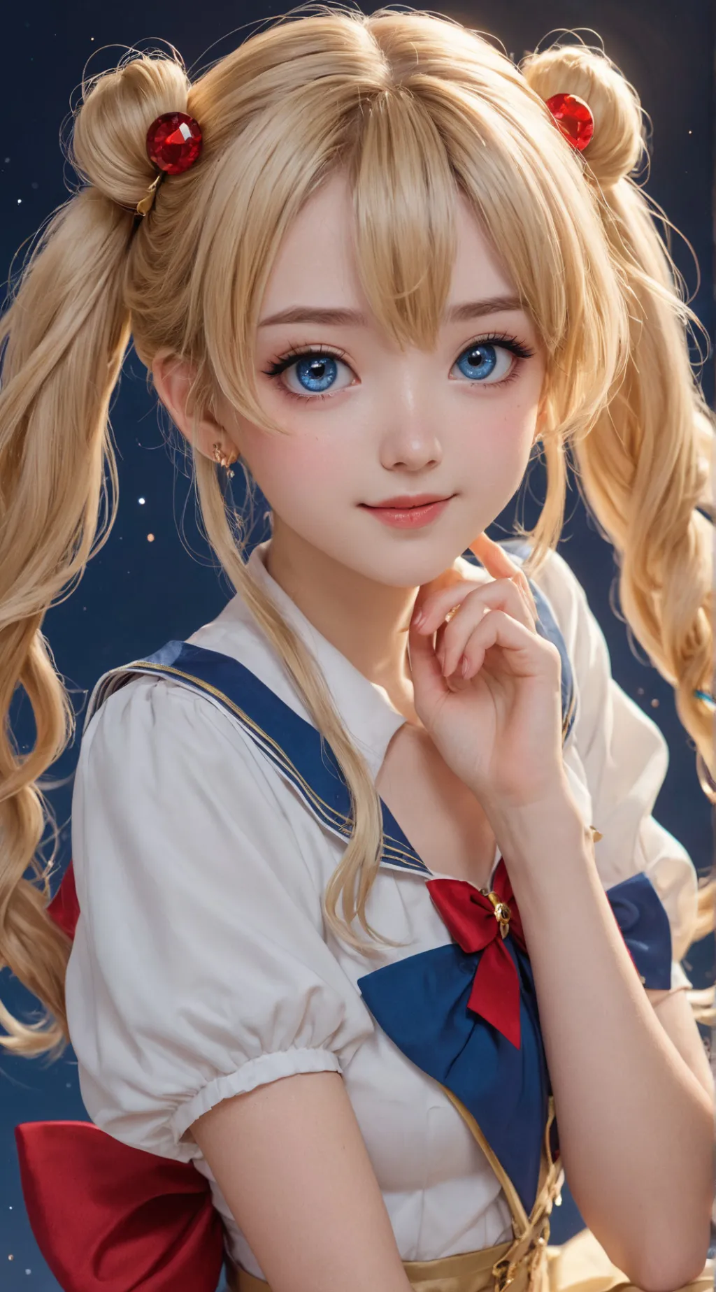 ai character: Sailor Moon background