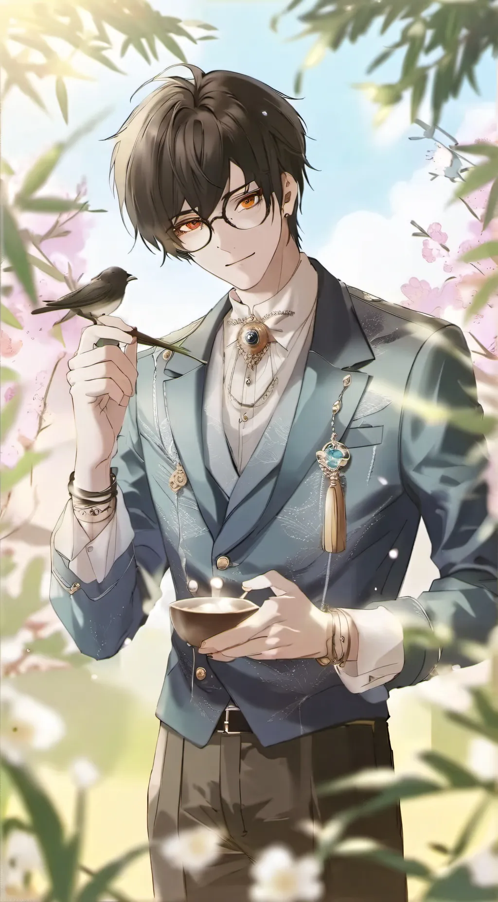 ai character: DandaDan background