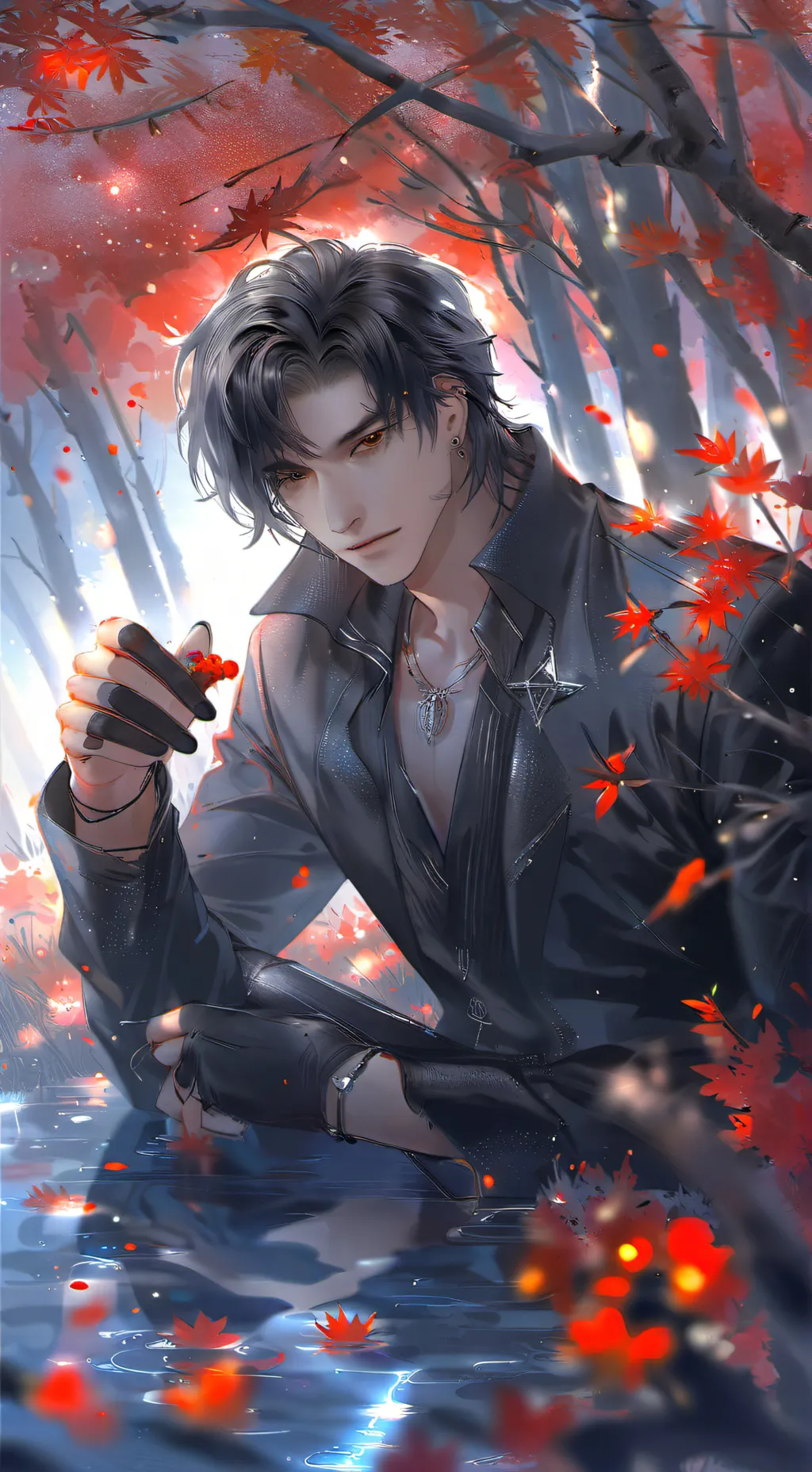ai character: Adam  background