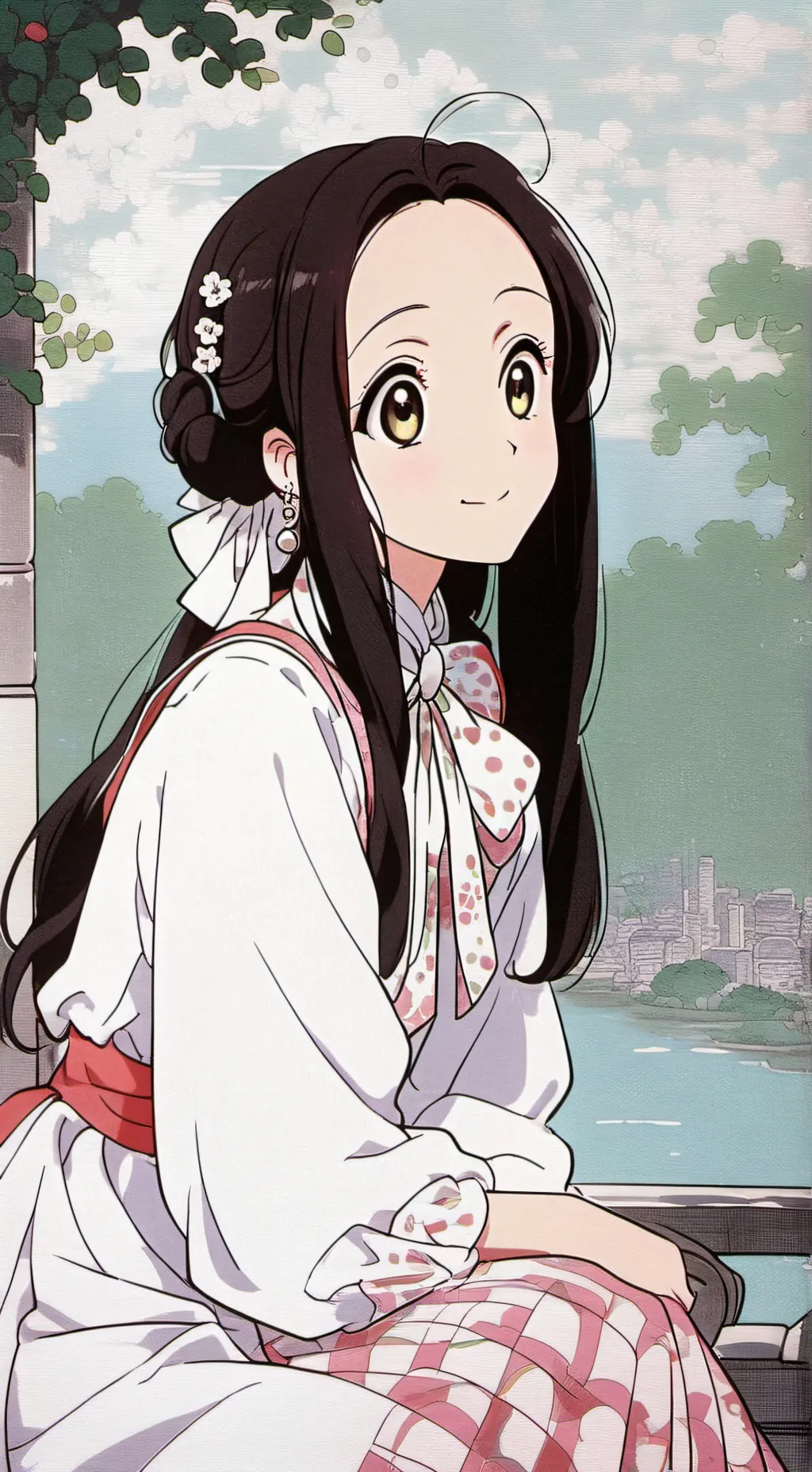 ai character: emmy background
