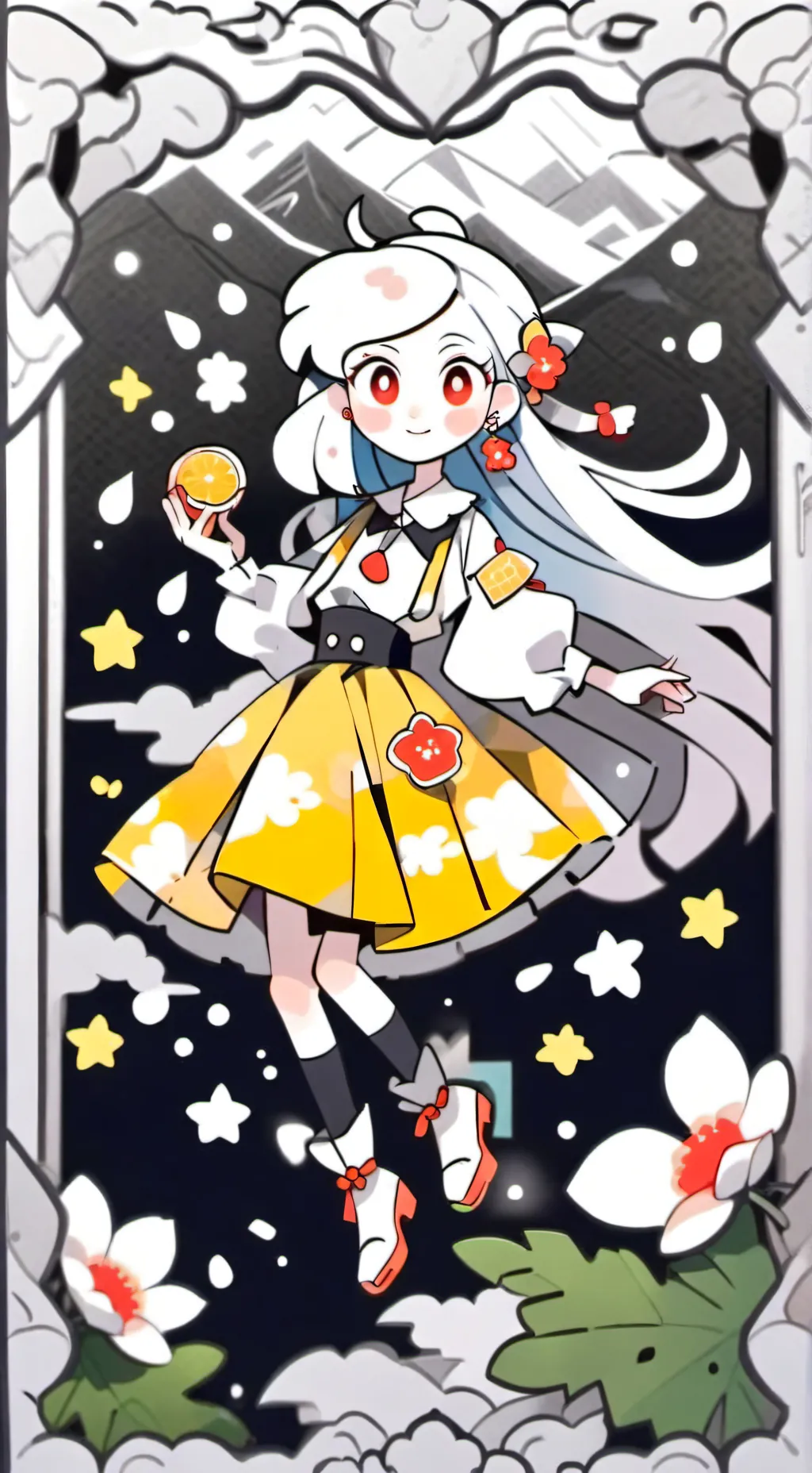 ai character: singing battle 🎶🎤🎶 background