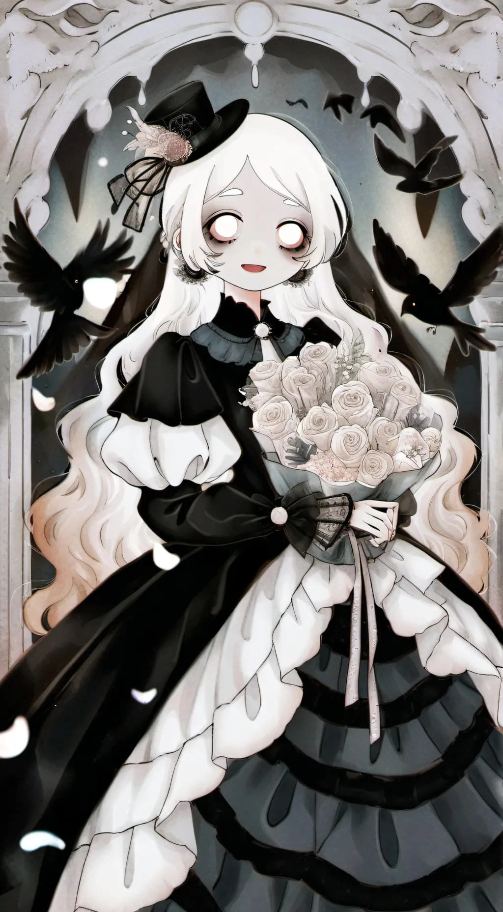 ai character: Wenda😄 background