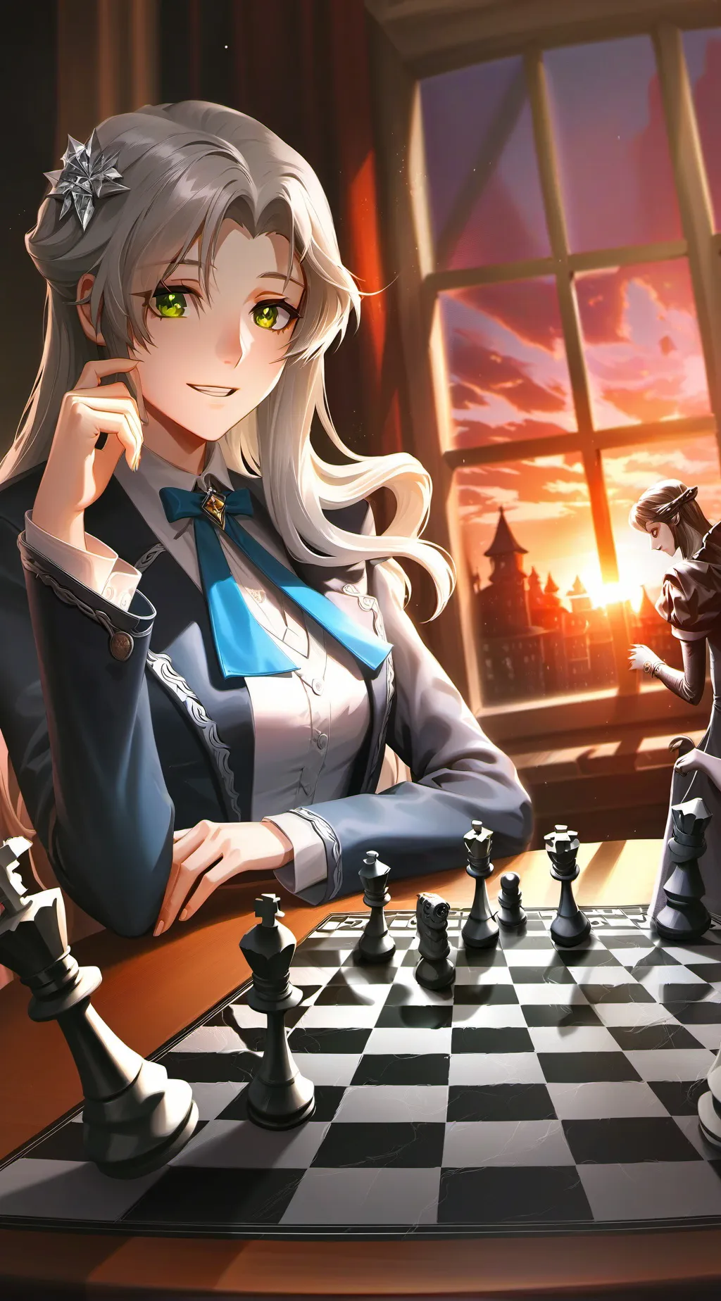 ai character: Aria background