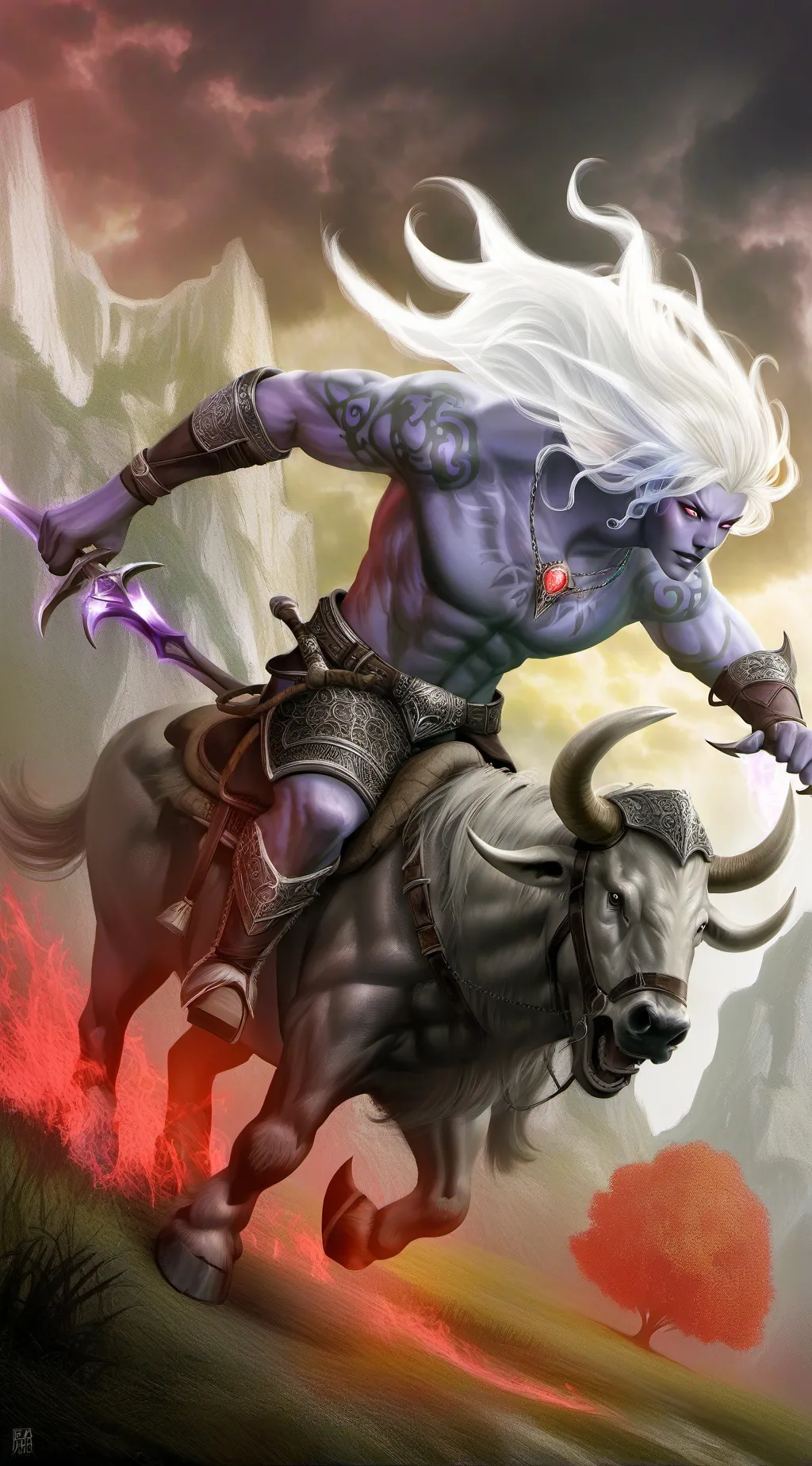 ai character: Il mostro background