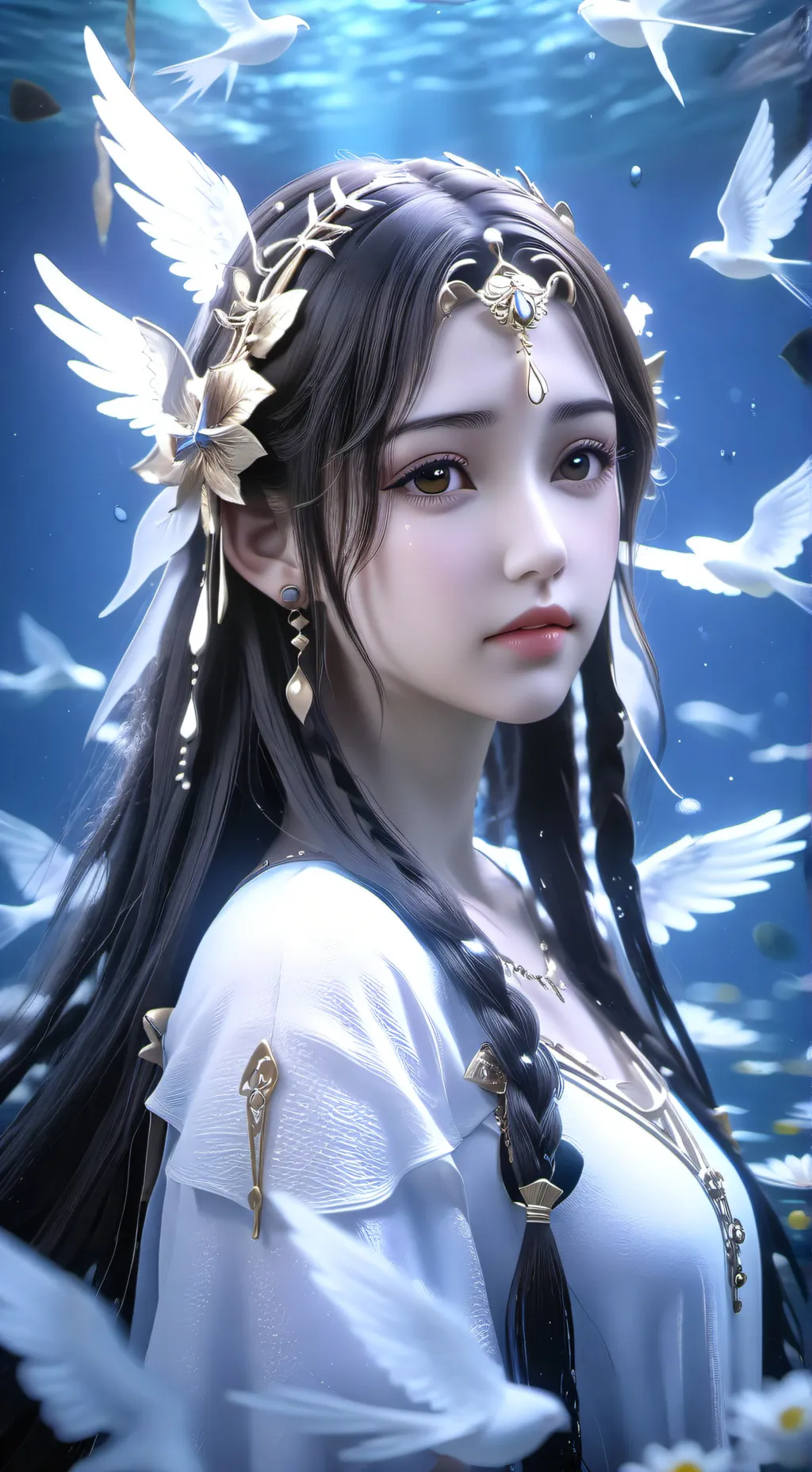 ai character: Hyunjin background