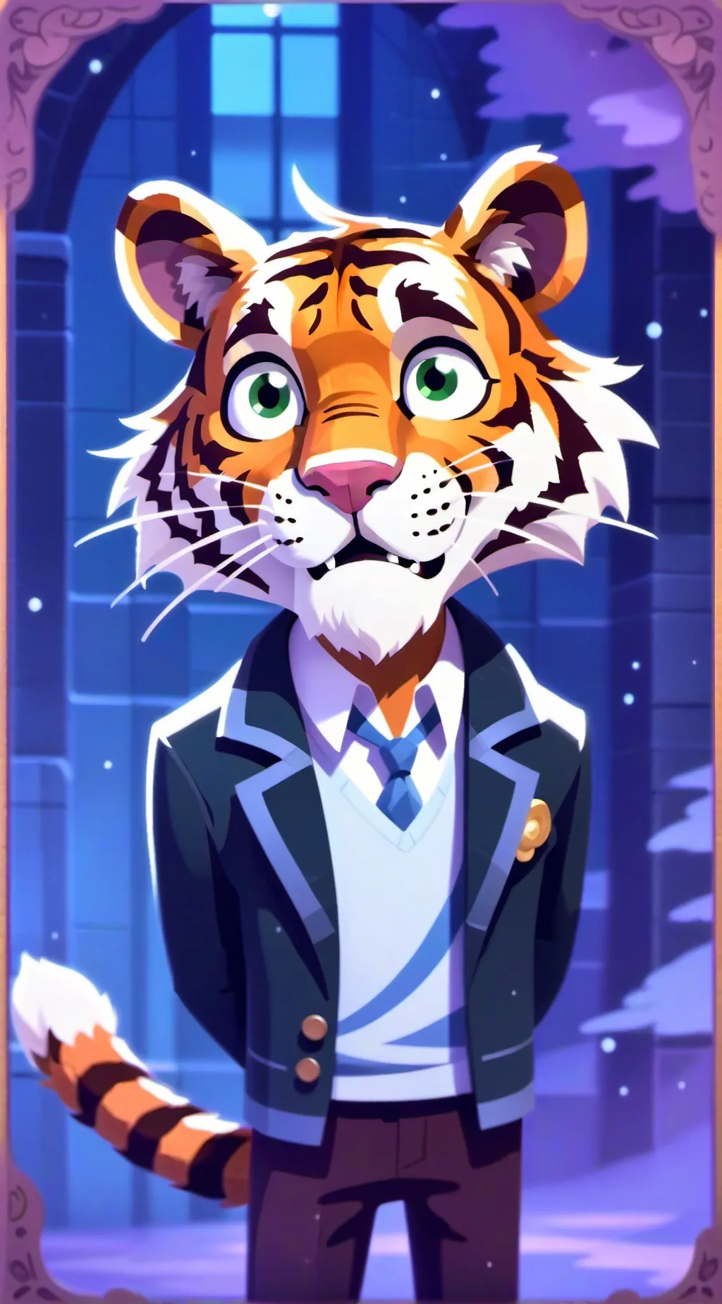 ai character: TITER TIMPER...... background