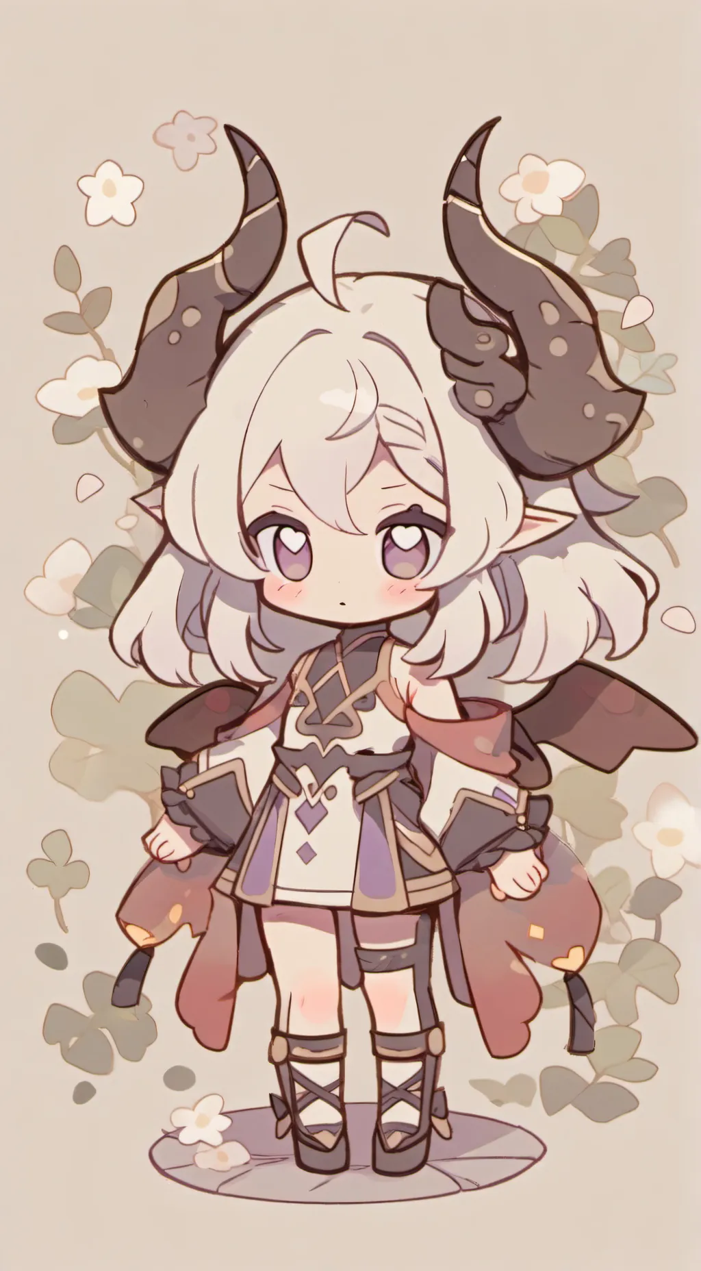 ai character: HH valentinooo background