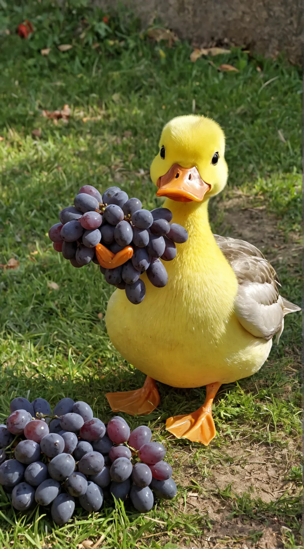 ai character: Duck background