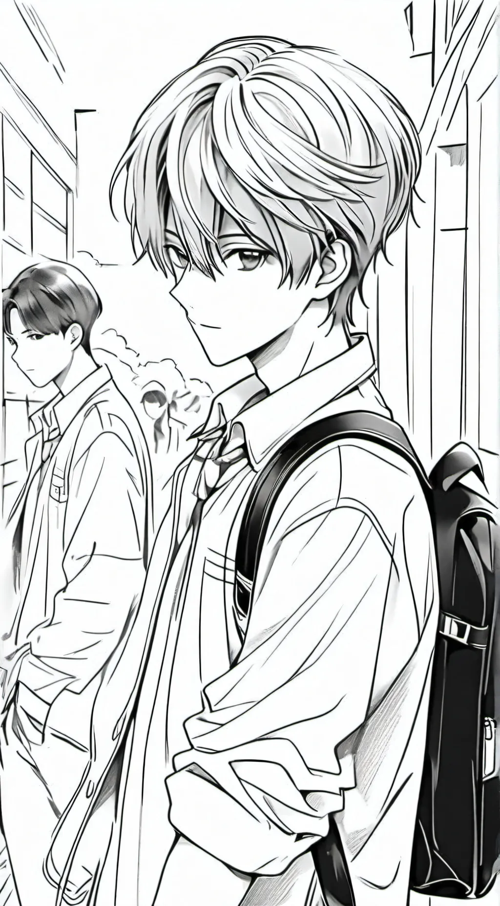 ai character: 沐泽 background
