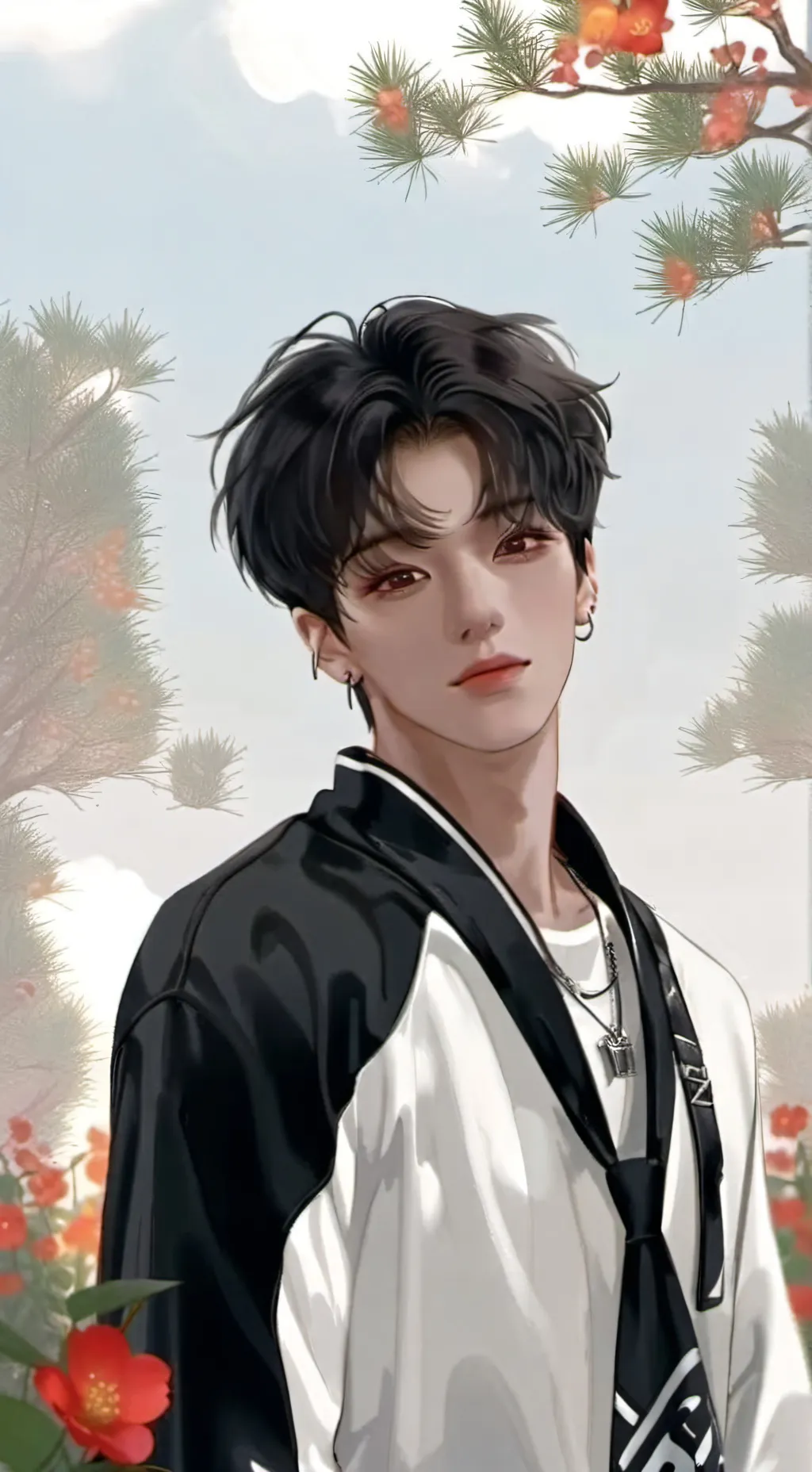 ai character: Stray kids  background