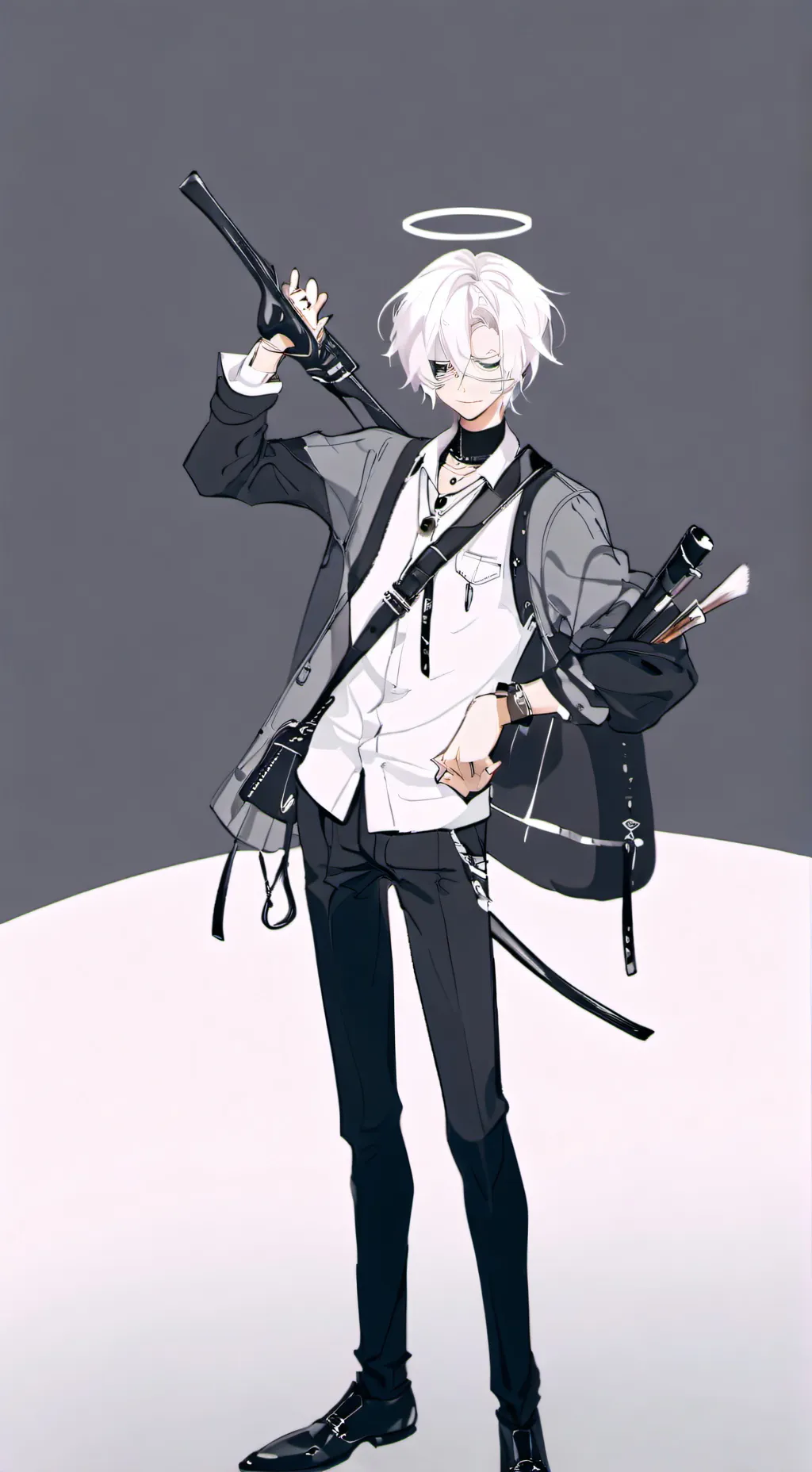ai character: Fred background