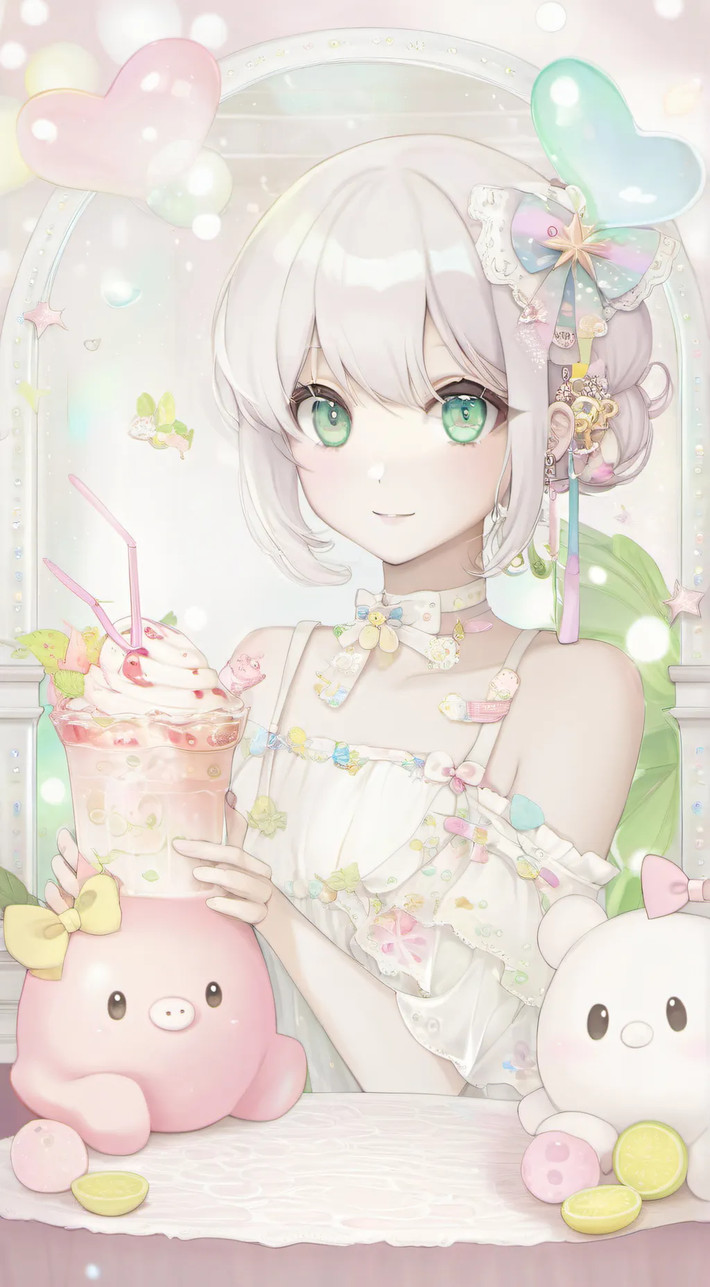 ai character: Лео background