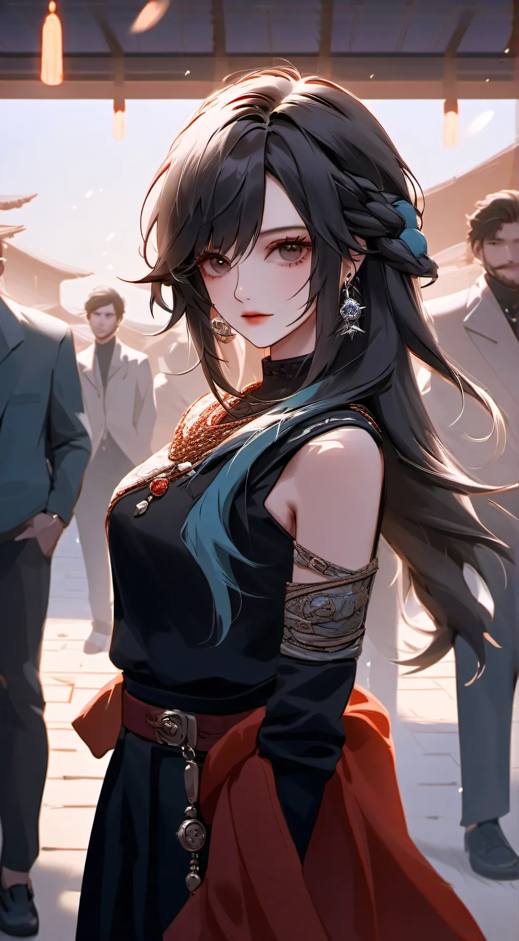 ai character: Elara background