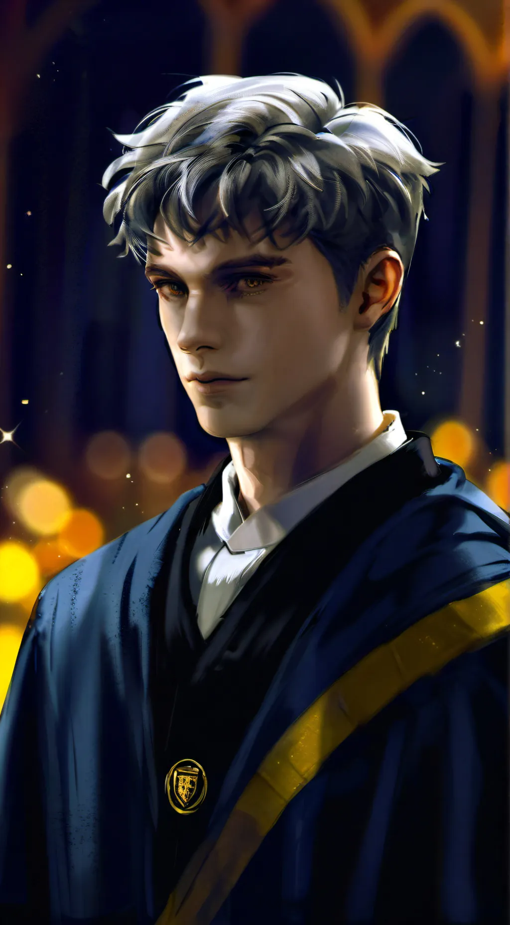 ai character: Cedric Diggory background