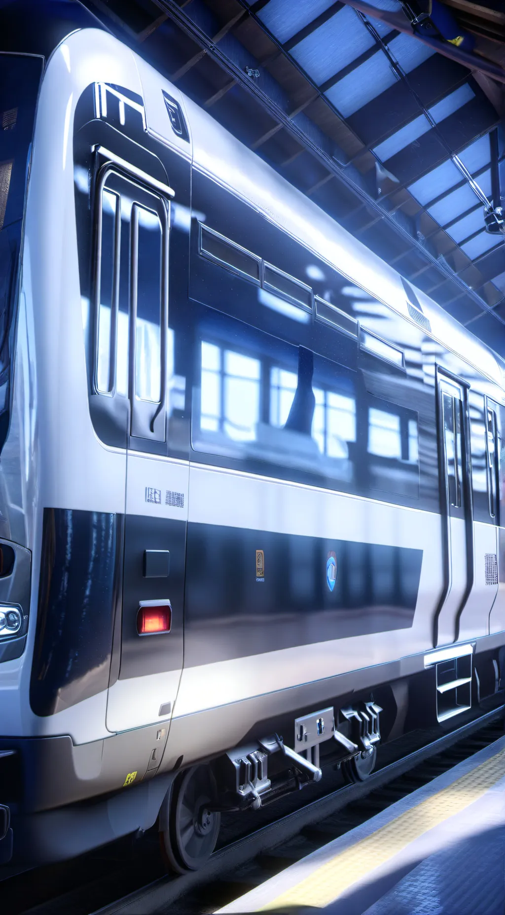 ai character: viaje en tren! (S) background