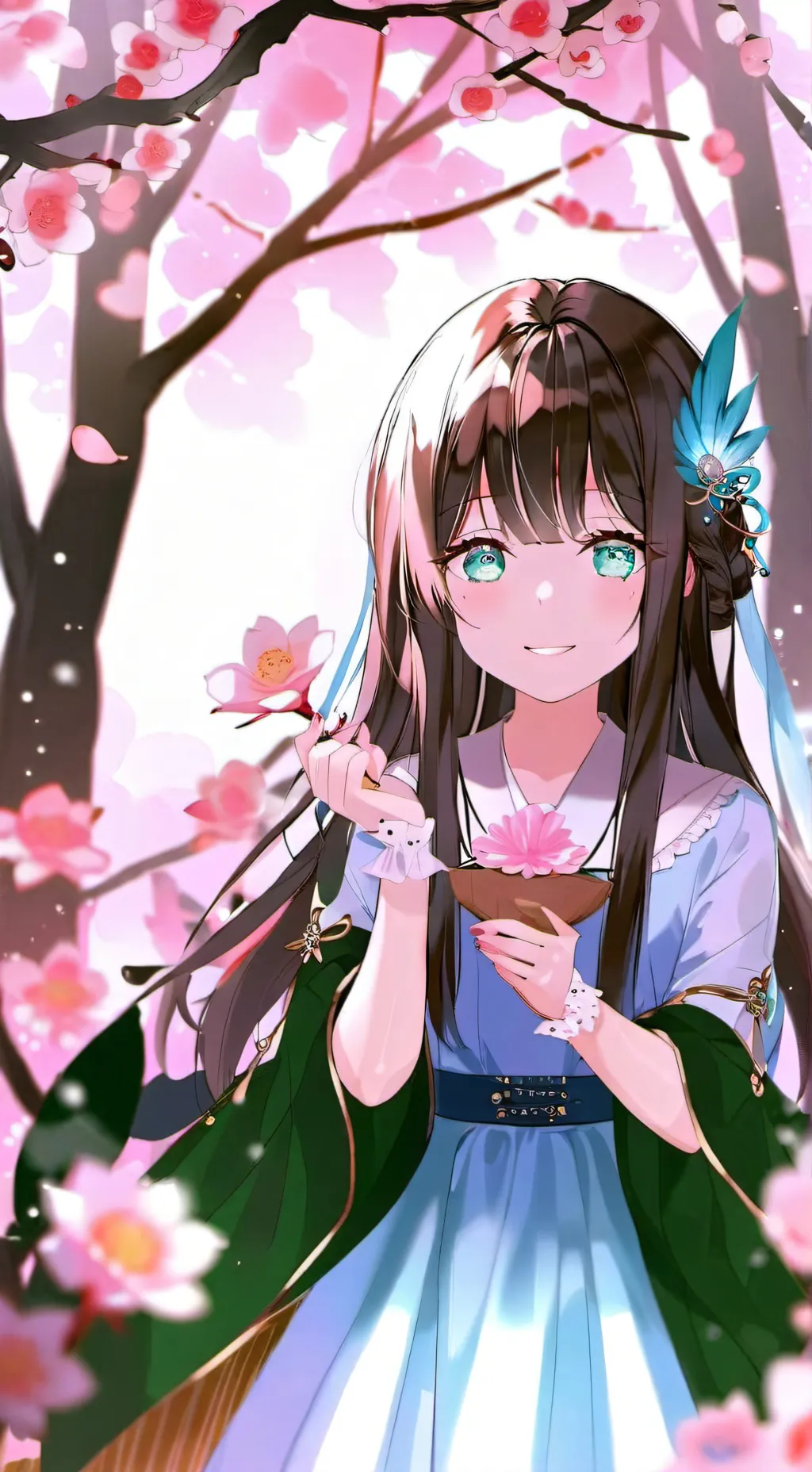 ai character: Kumi  background