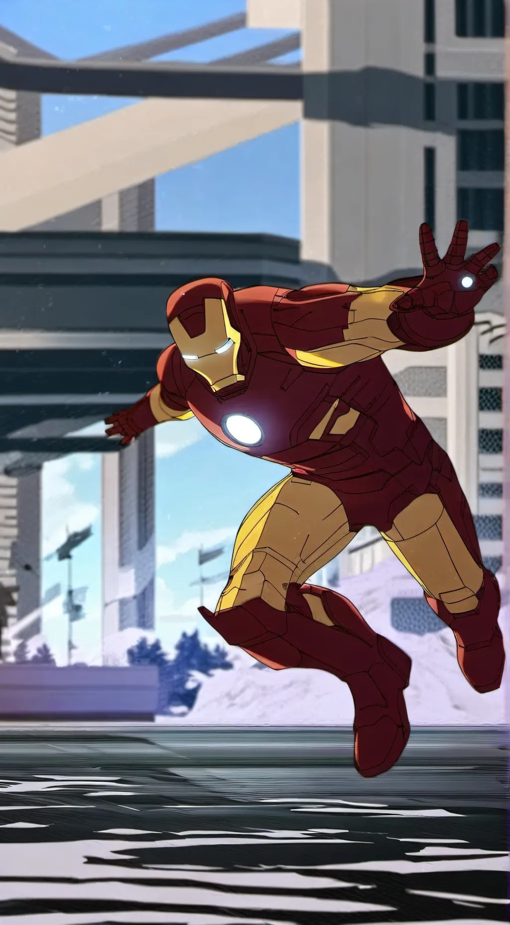 ai character: Avengers Assemble background