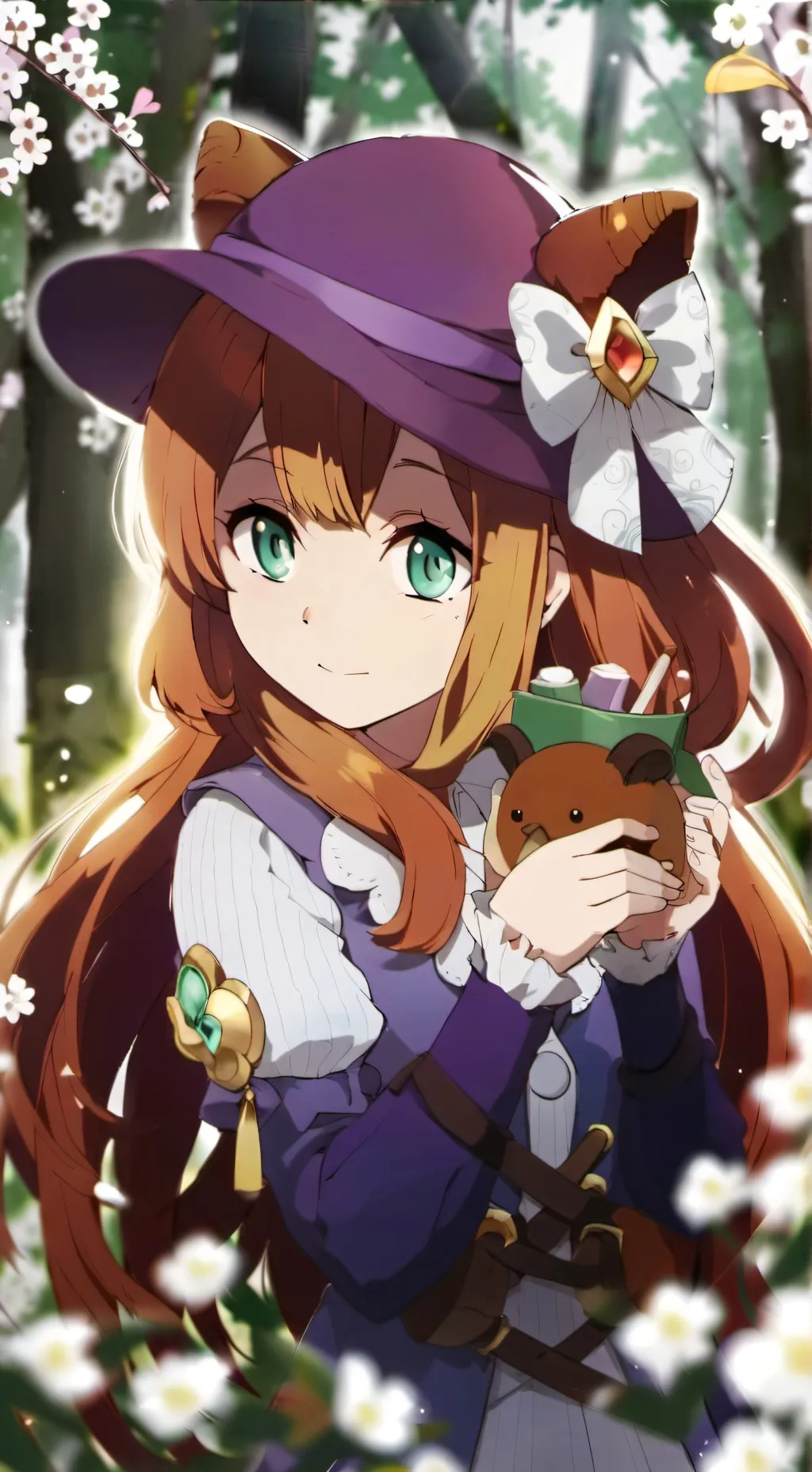 ai character: Lila background